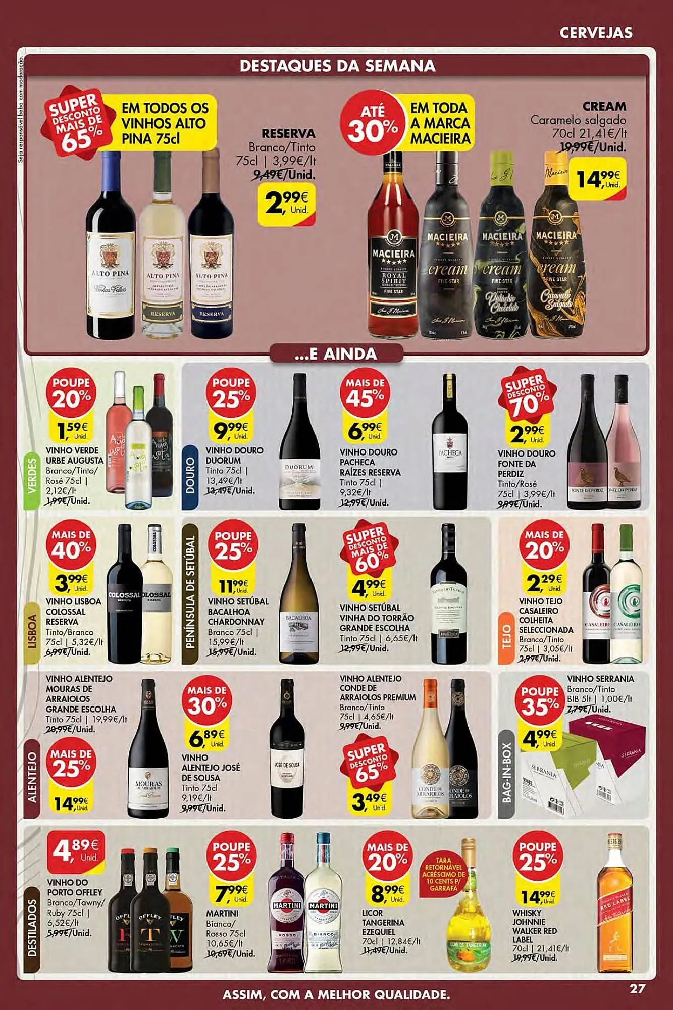 Folheto Folheto Pingo Doce de 26 de março até 1 de abril 2026 - Pagina 27