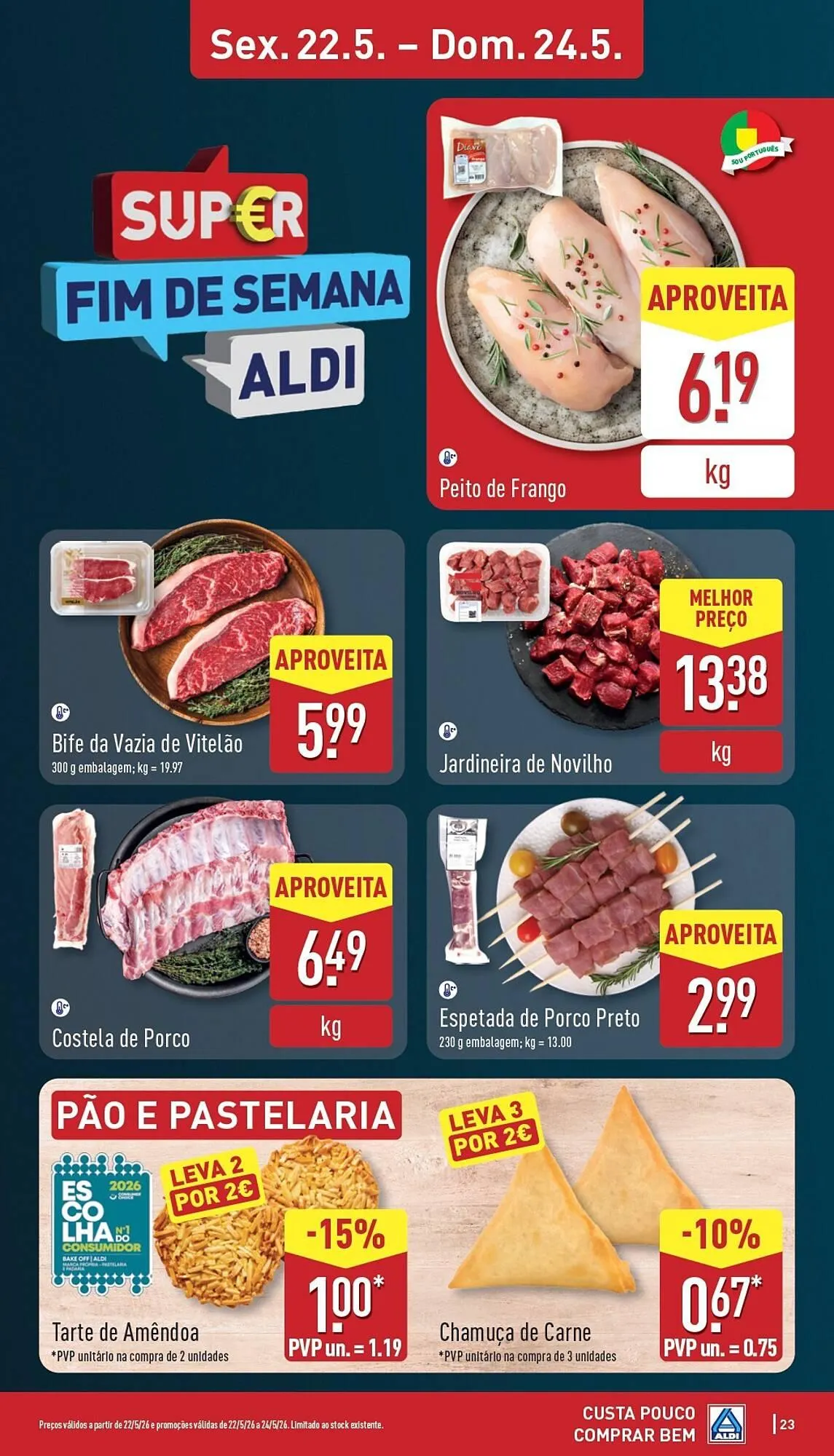 Folheto Folheto ALDI de 18 de maio até 24 de maio 2026 - Pagina 23