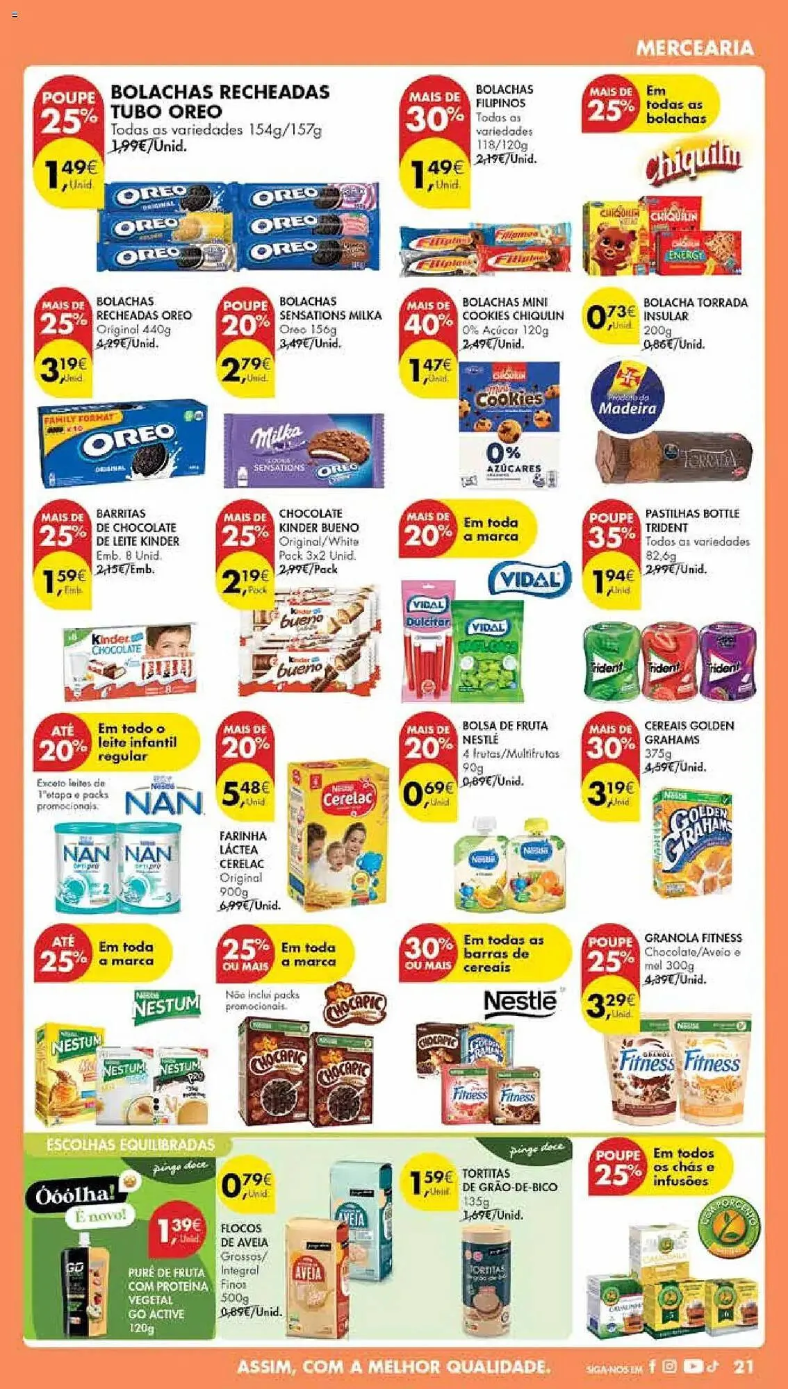 Folheto Folheto Pingo Doce de 18 de março até 24 de março 2025 - Pagina 21