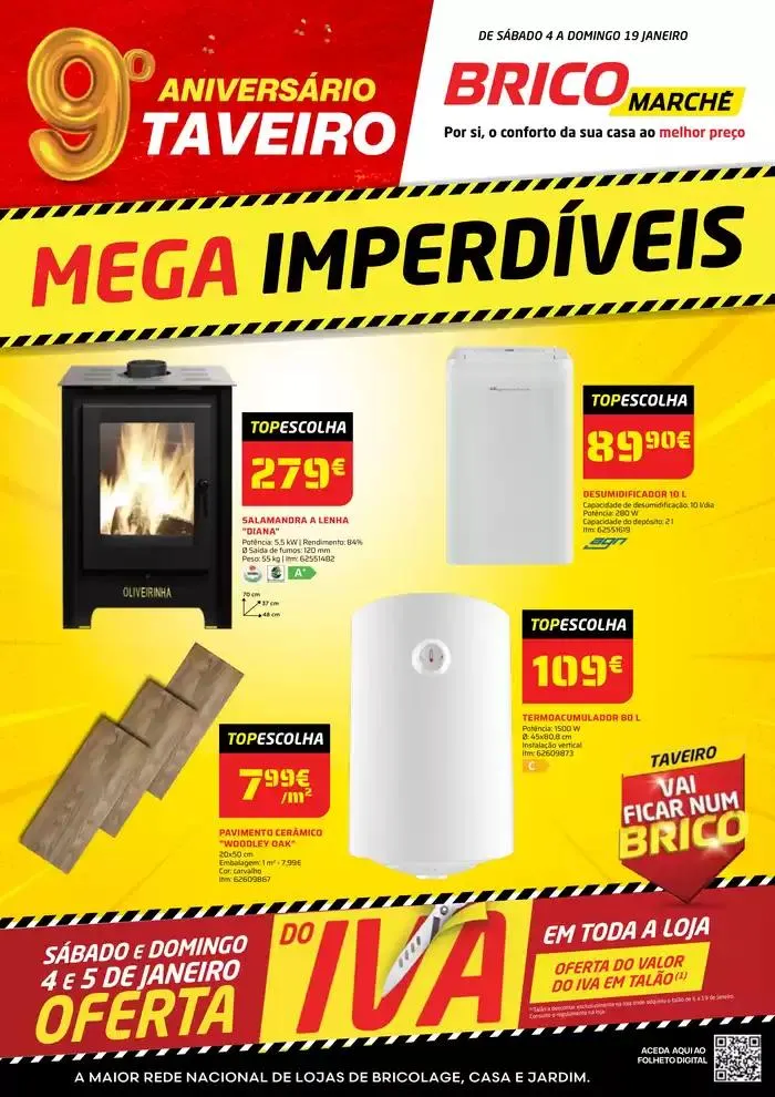 Folheto F#1 Mega Imperdíveis 4p Taveiro - Coimbra de 6 de janeiro até 19 de janeiro 2025 - Pagina 1