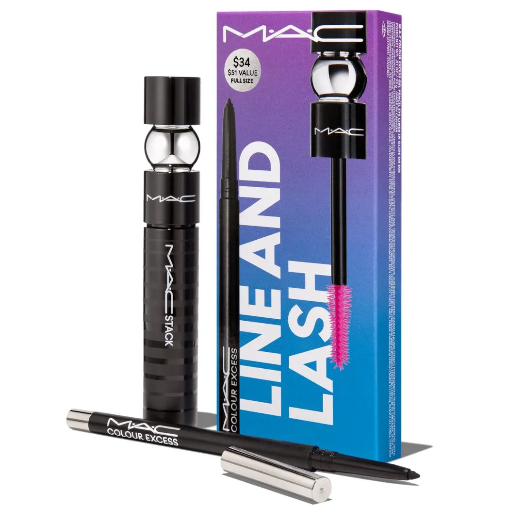M·A·CSTACK x COLOUR EXCESS LINE AND LASH KIT