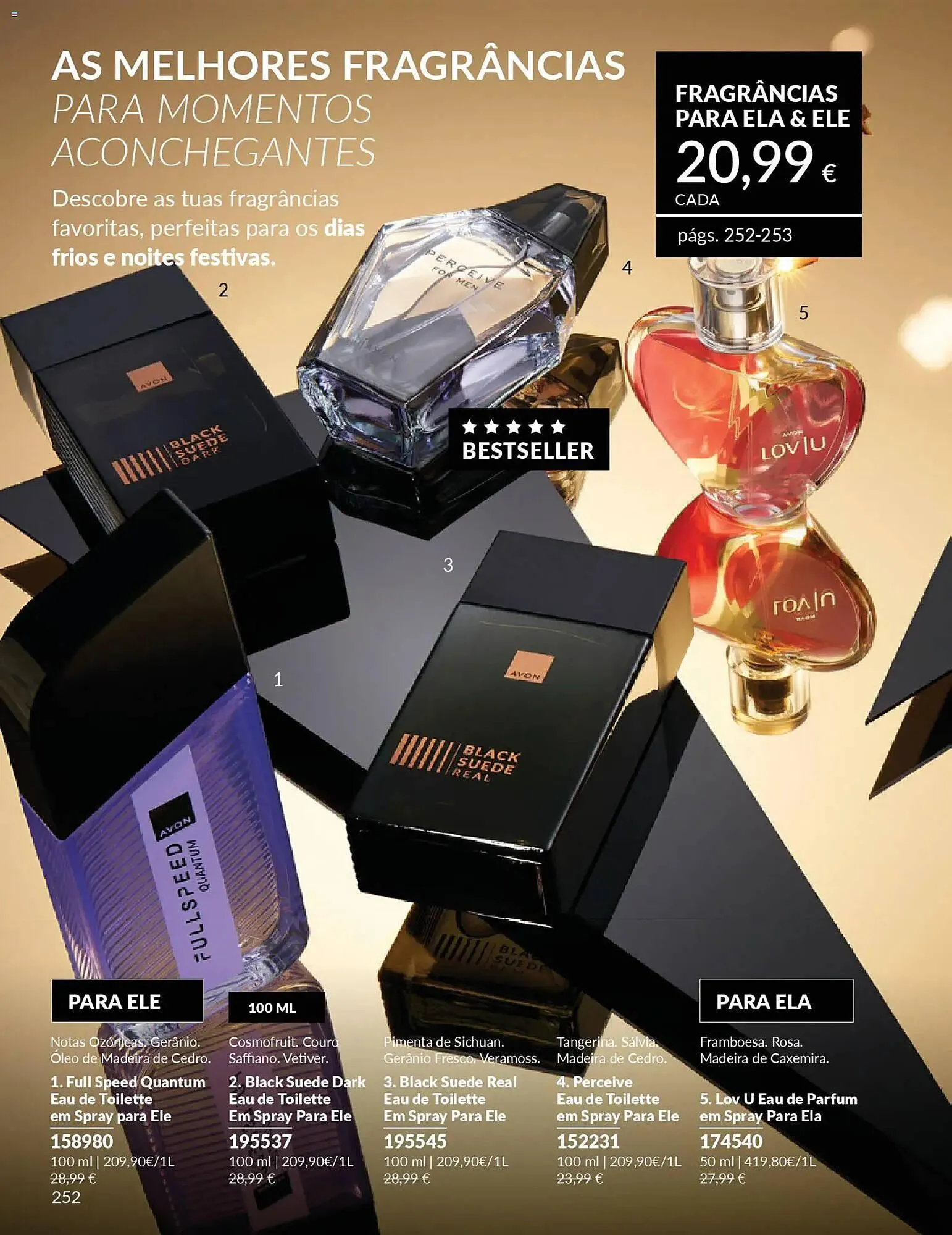 Folheto Catálogo Avon de 1 de novembro até 1 de dezembro 2025 - Pagina 252