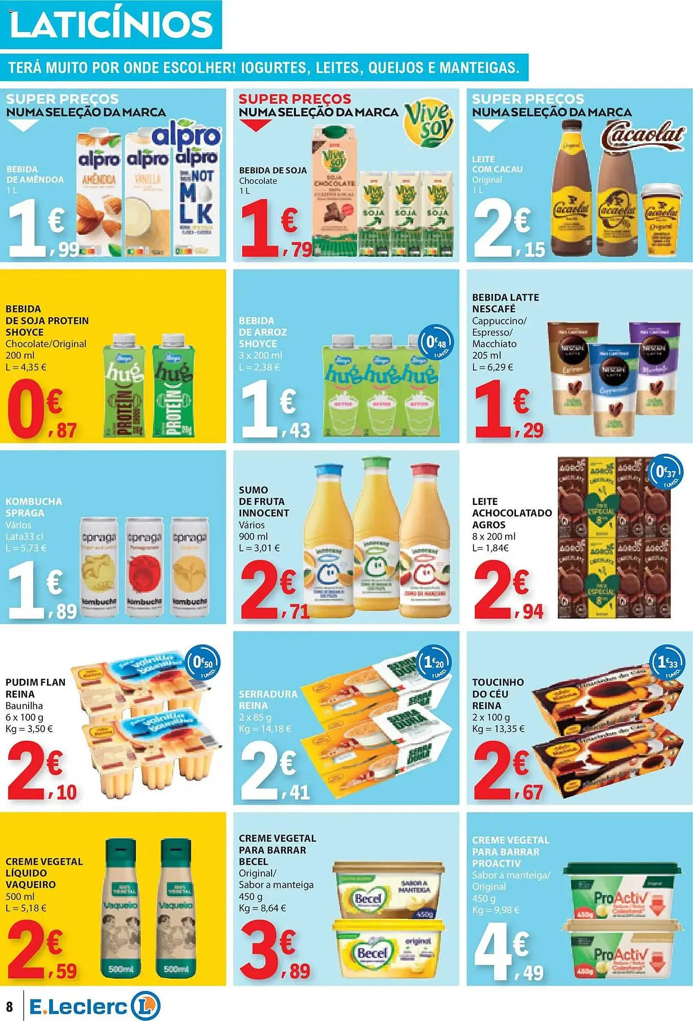 Folheto Folheto E.Leclerc de 5 de março até 12 de março 2026 - Pagina 8