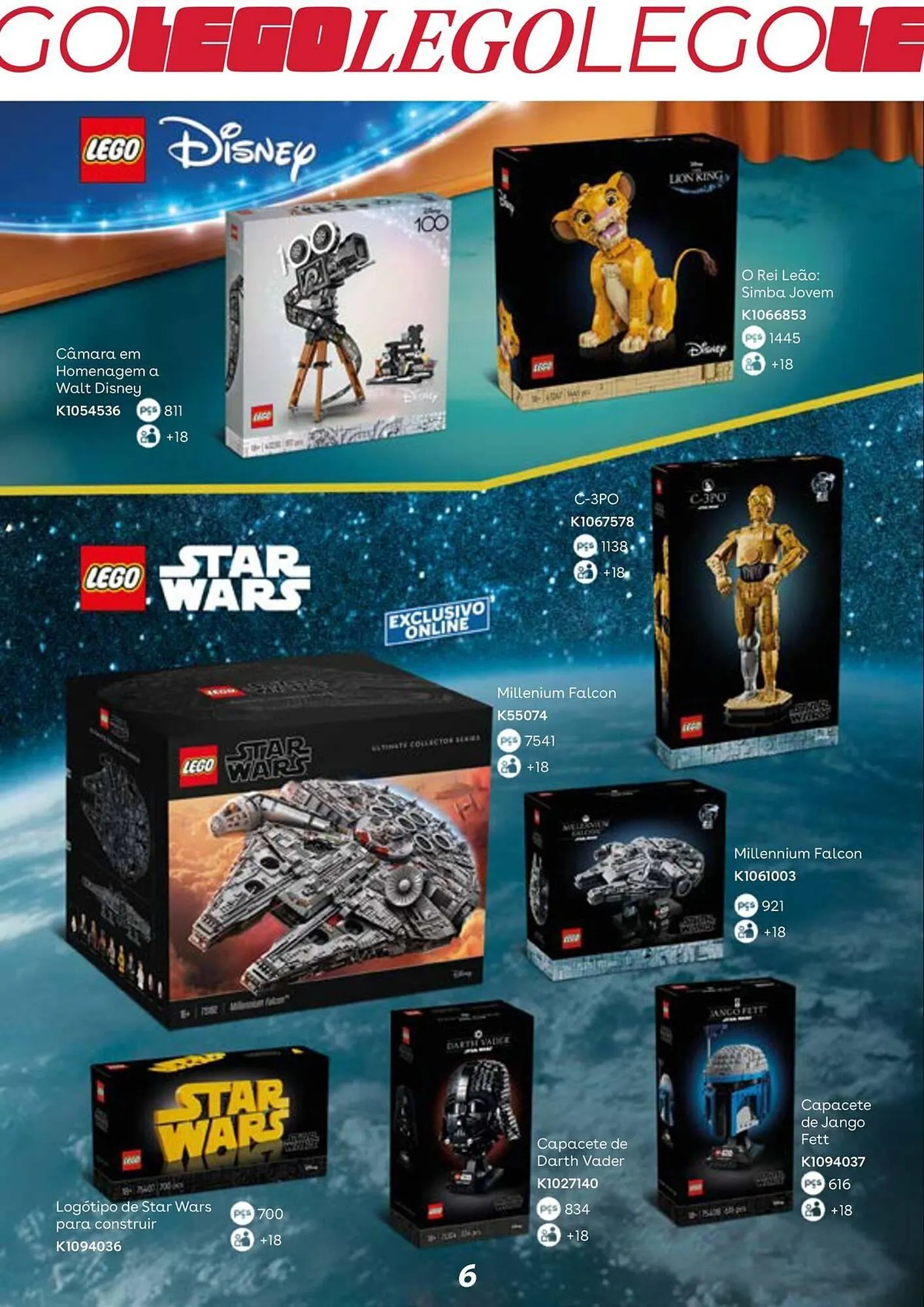 Folheto Catálogo Toys R Us de 10 de dezembro até 1 de janeiro 2026 - Pagina 6