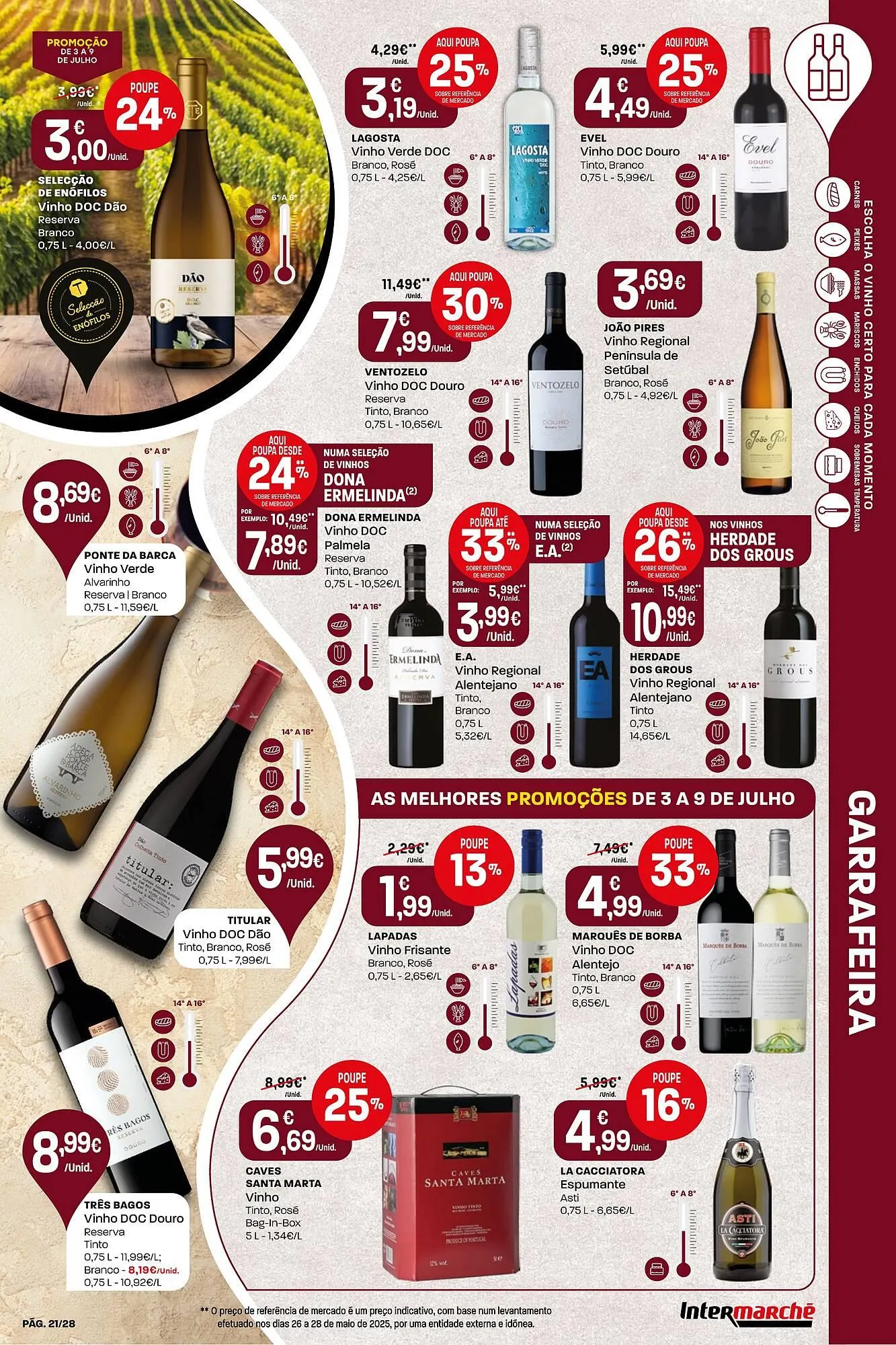 Folheto Folheto Intermarché de 3 de julho até 9 de julho 2025 - Pagina 21