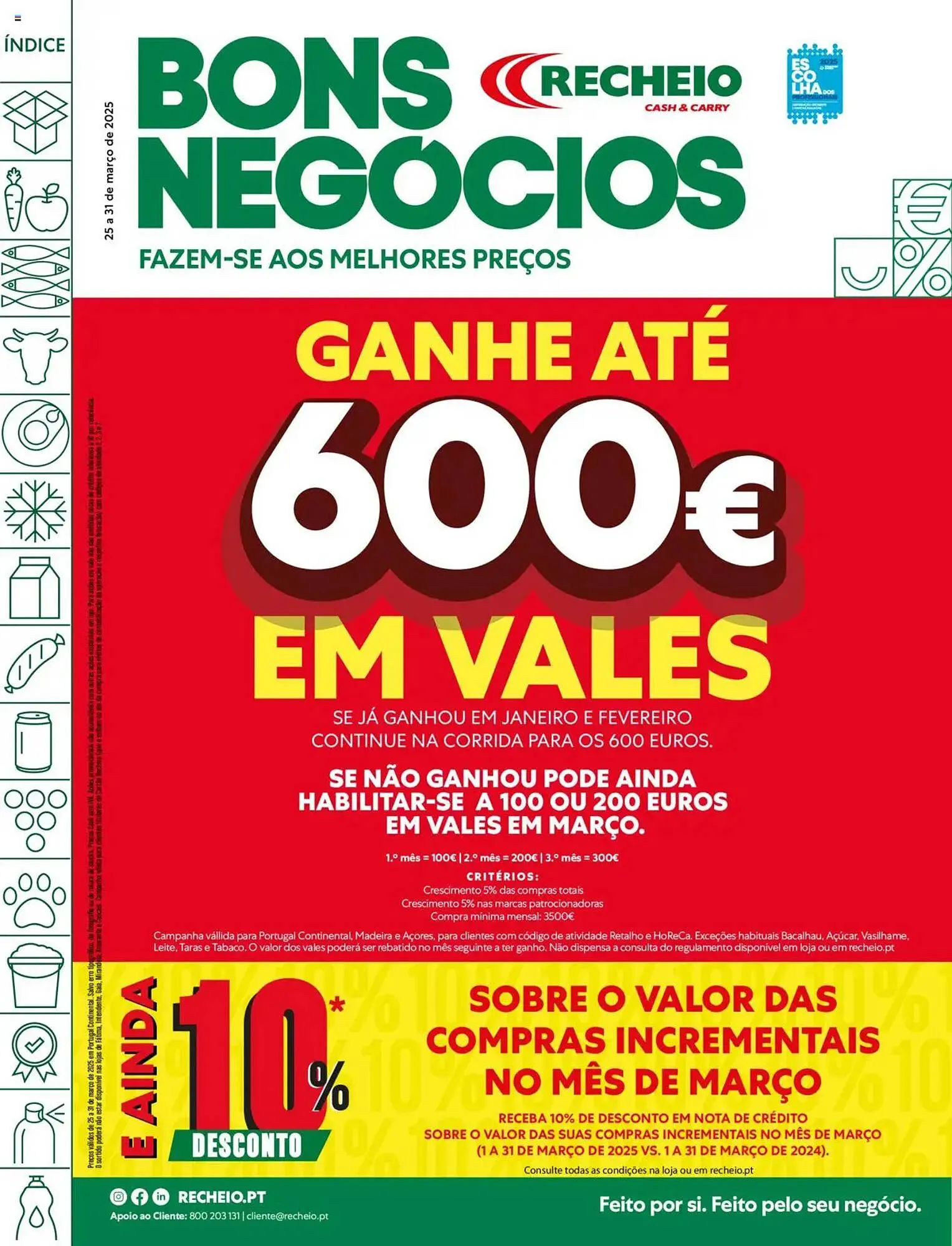 Folheto Folheto Recheio de 25 de março até 31 de março 2025 - Pagina 1