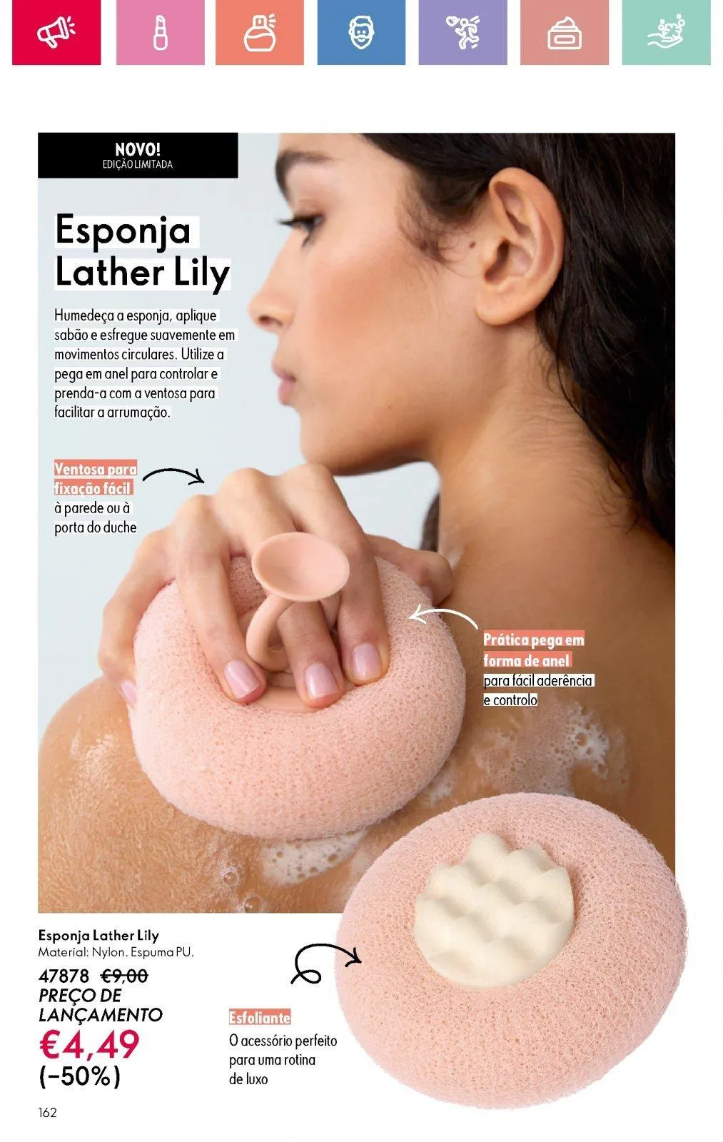 Folheto Folheto de Oriflame até 05.07.2025 de 18 de junho até 5 de julho 2025 - Pagina 162