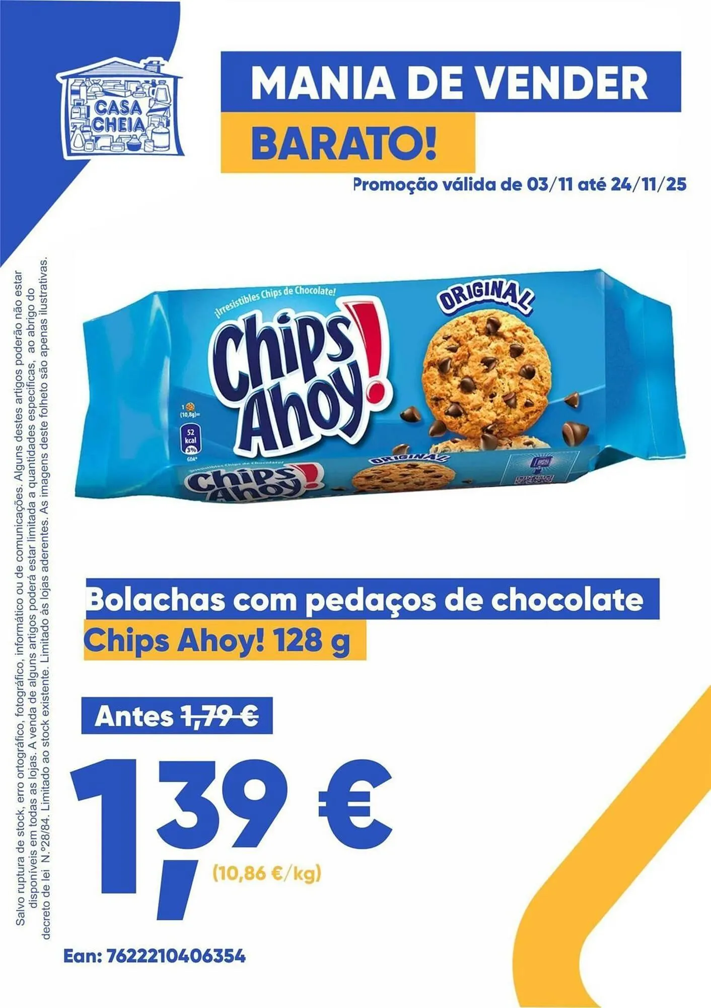 Folheto Folheto Casa Cheia de 3 de novembro até 24 de novembro 2025 - Pagina 1