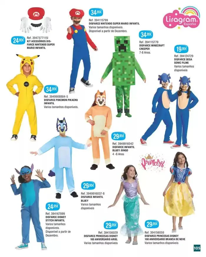 Folheto Catálogo De Brinquedos de 3 de dezembro até 31 de dezembro 2024 - Pagina 105