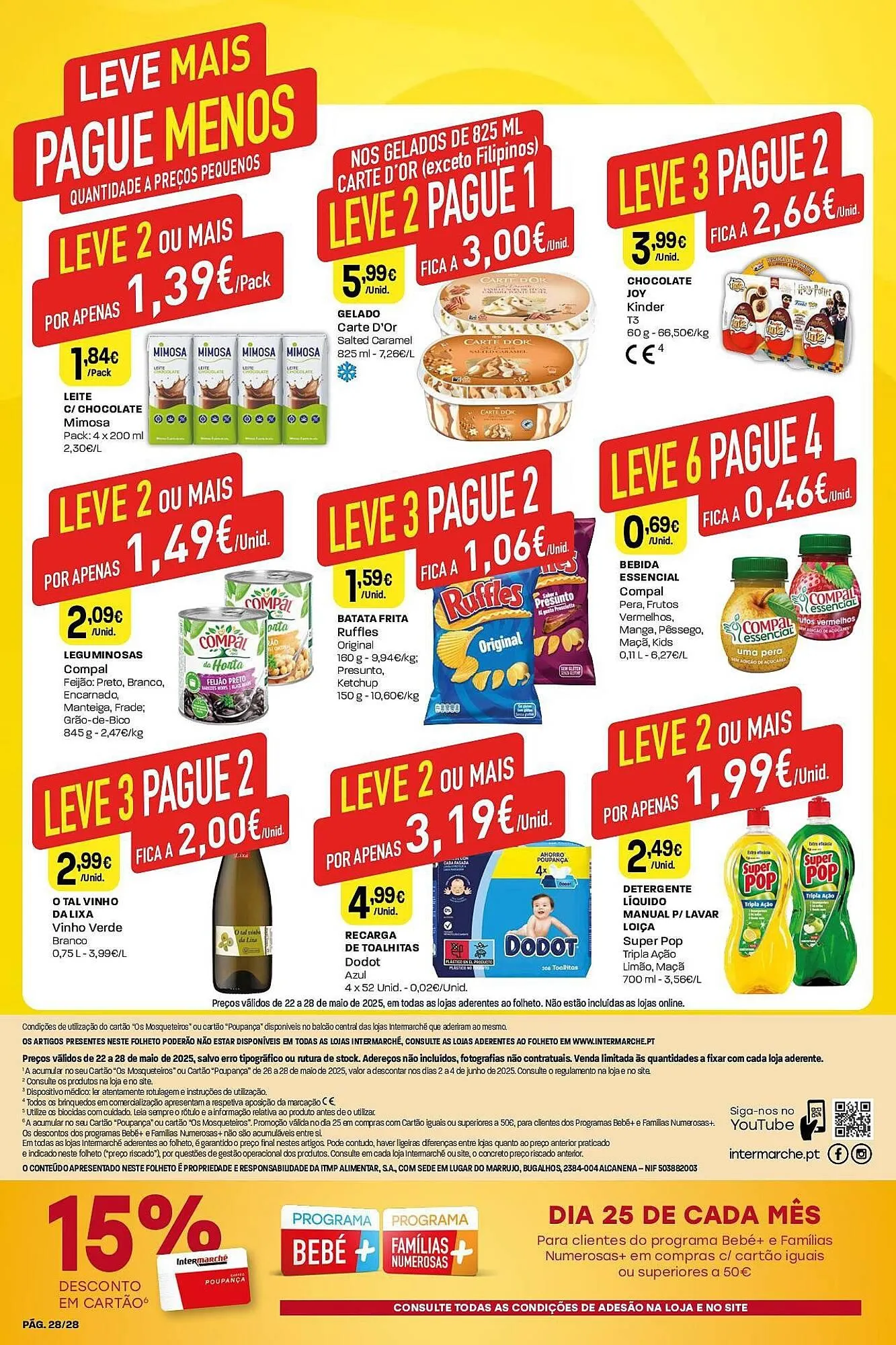 Folheto Folheto Intermarché de 22 de maio até 28 de maio 2025 - Pagina 28