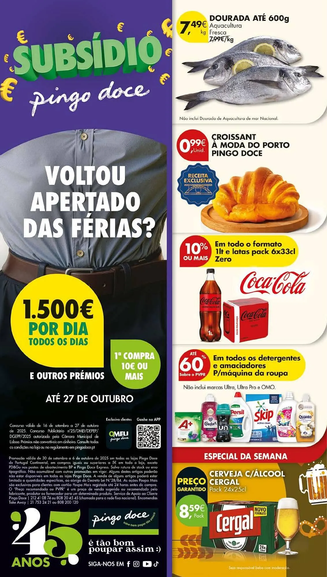 Folheto Folheto Pingo Doce de 30 de setembro até 6 de outubro 2025 - Pagina 62