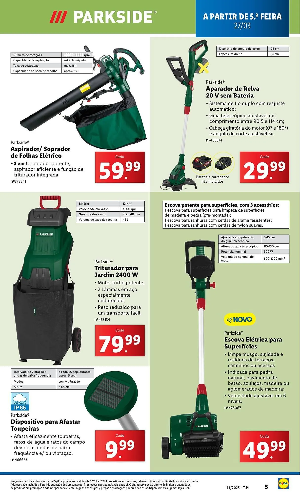 Folheto Folheto Lidl de 27 de março até 2 de abril 2025 - Pagina 5