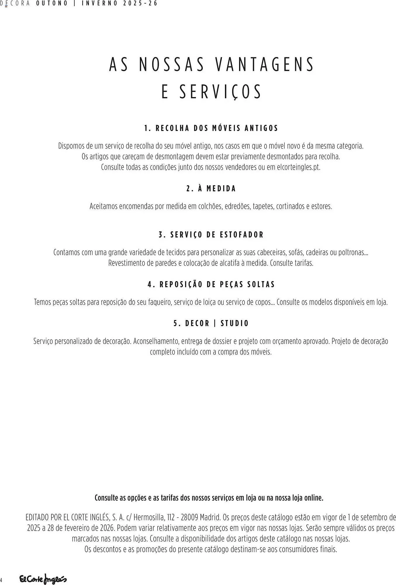 Folheto Folheto El Corte Inglés de 23 de outubro até 1 de março 2026 - Pagina 4