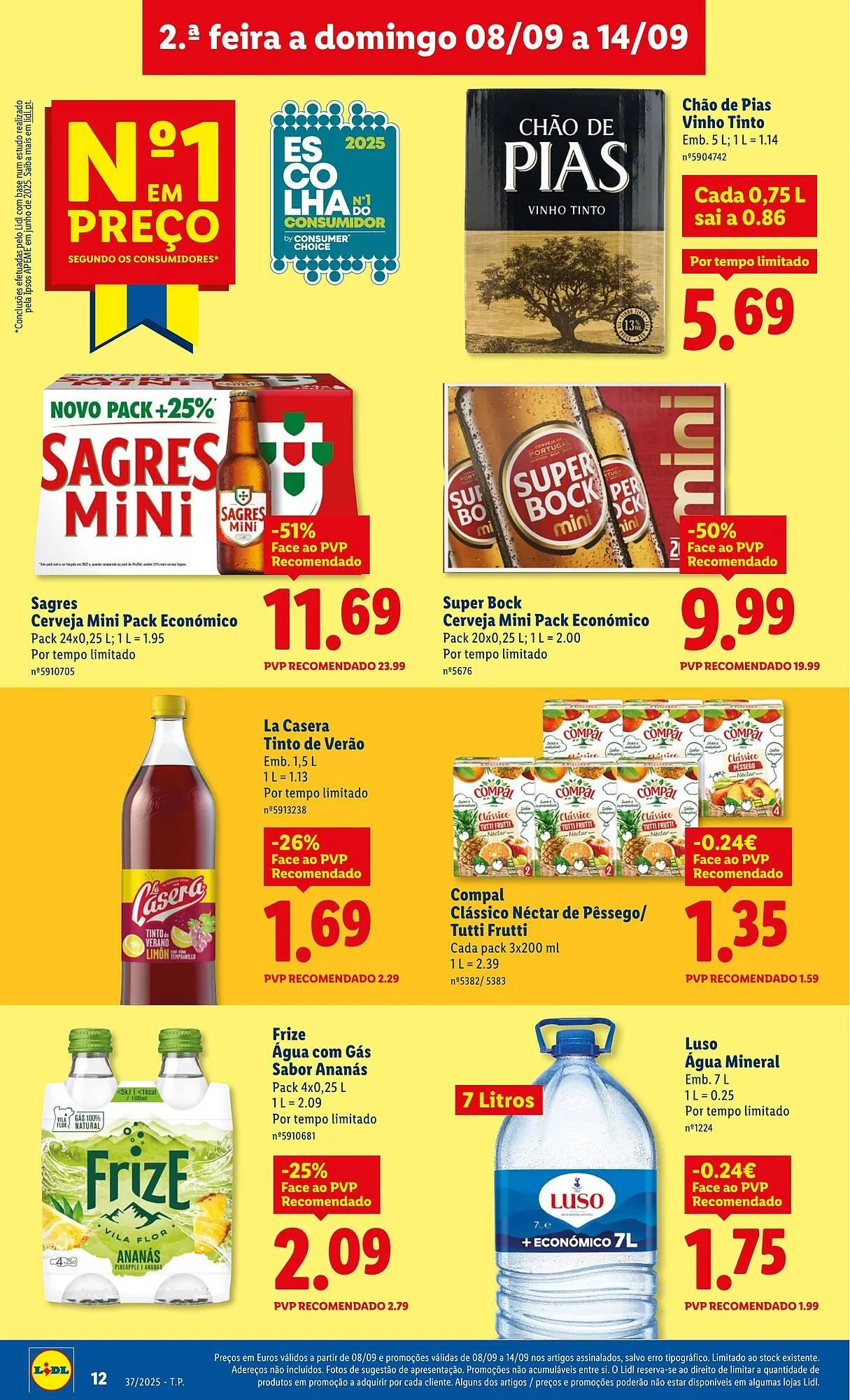 Folheto Folheto Lidl de 8 de setembro até 14 de setembro 2025 - Pagina 12