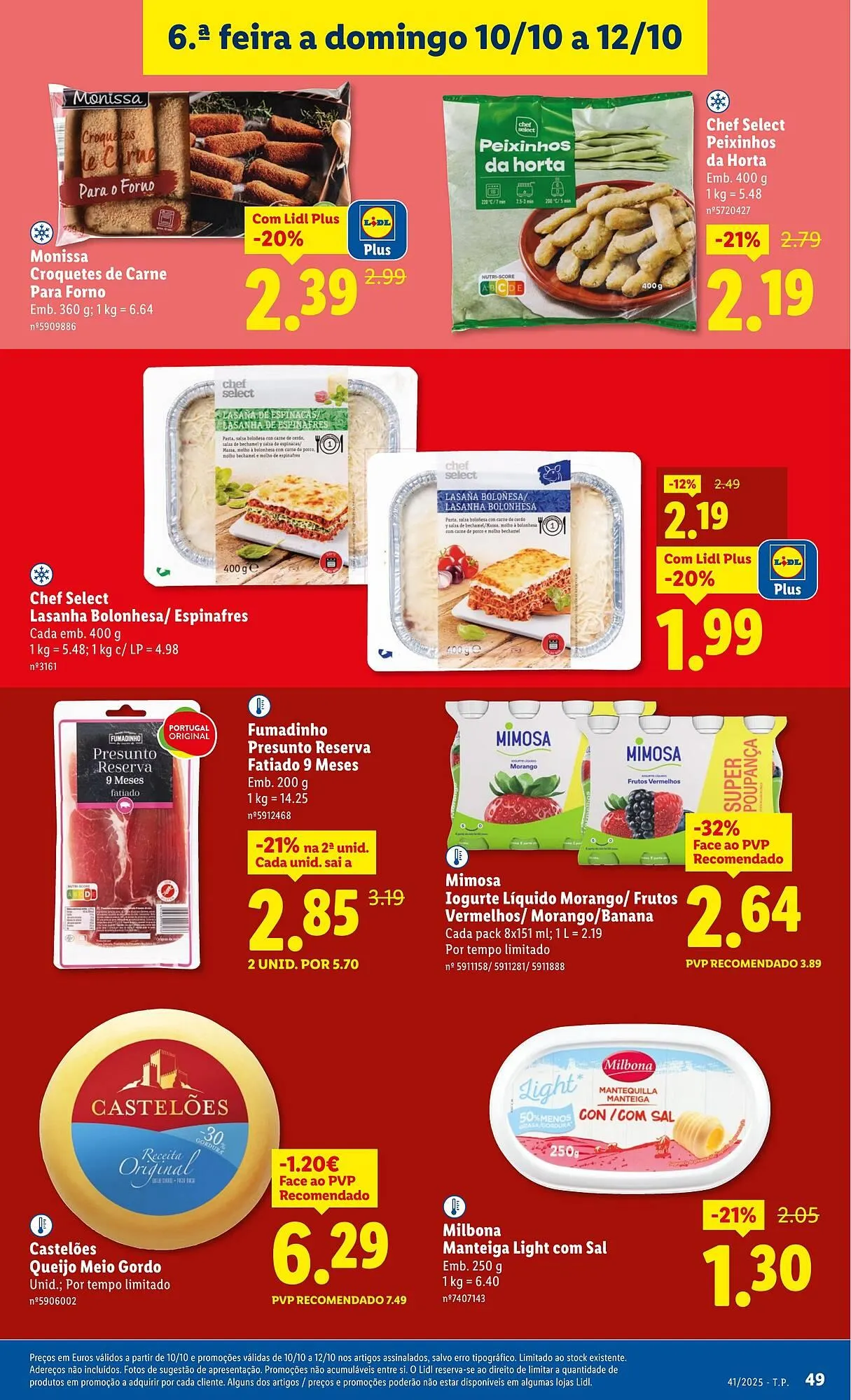 Folheto Folheto Lidl de 6 de outubro até 12 de outubro 2025 - Pagina 49