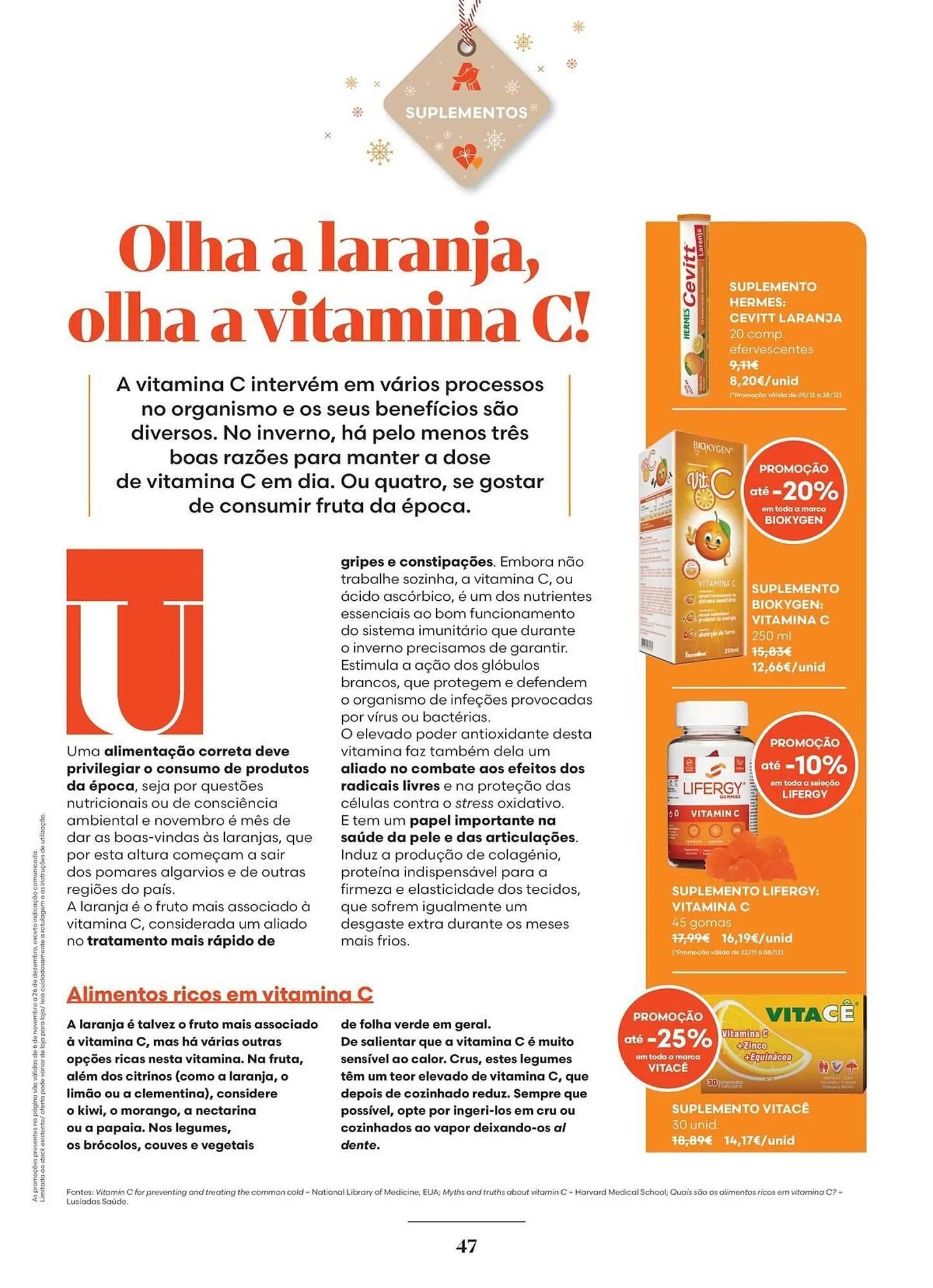 Folheto Folheto Auchan de 6 de novembro até 26 de dezembro 2025 - Pagina 47