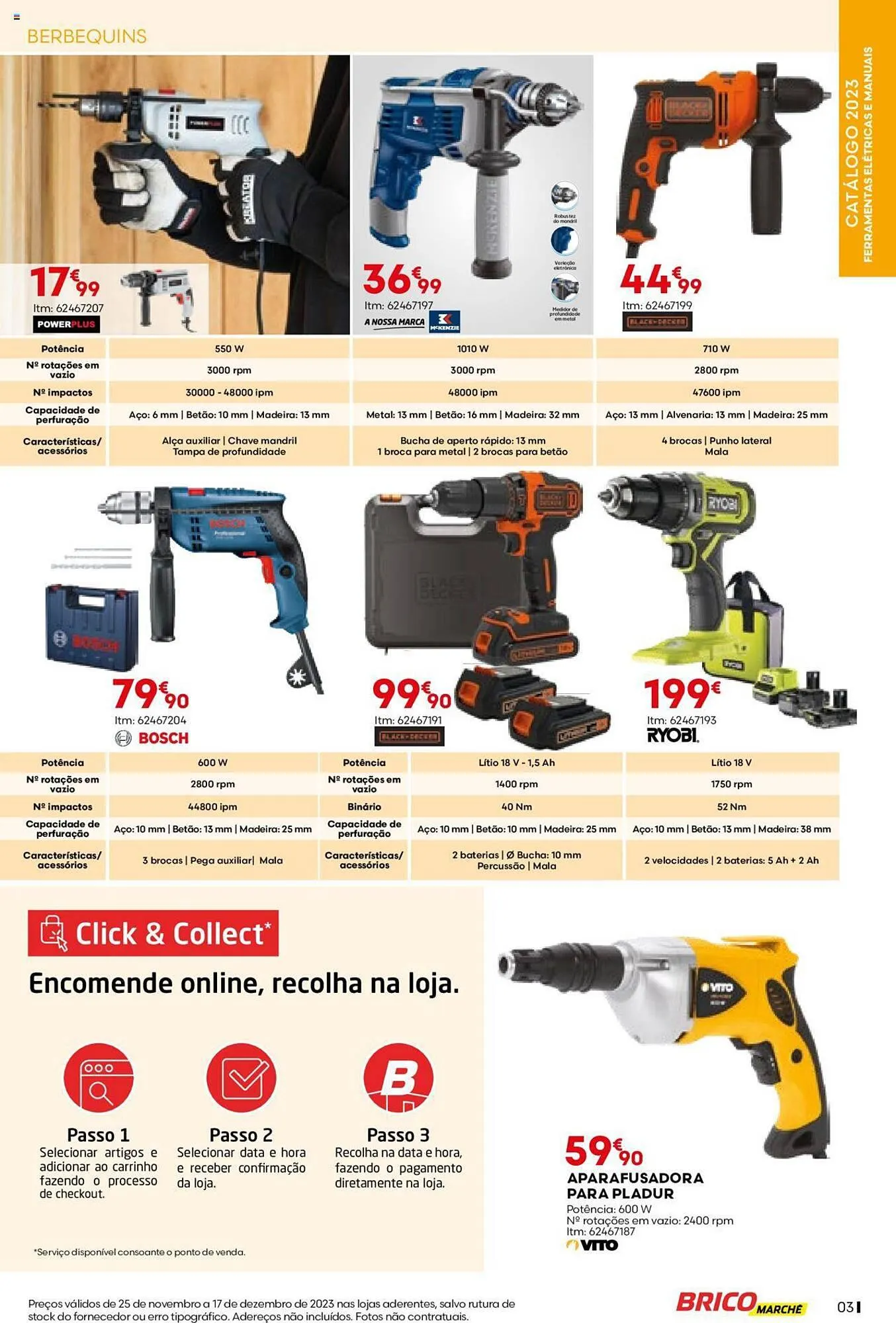 Folheto Folheto Bricomarché de 27 de novembro até 31 de dezembro 2023 - Pagina 3