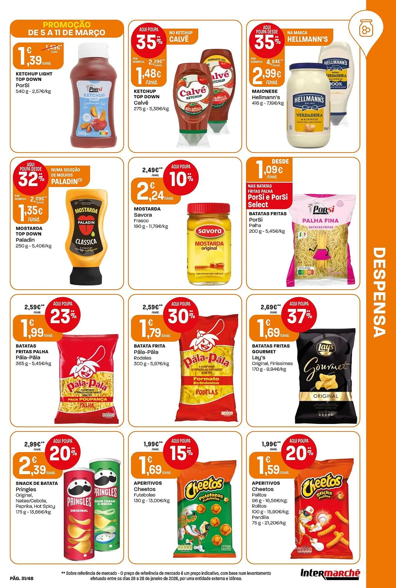 Folheto Folheto Intermarché de 5 de março até 11 de março 2026 - Pagina 31
