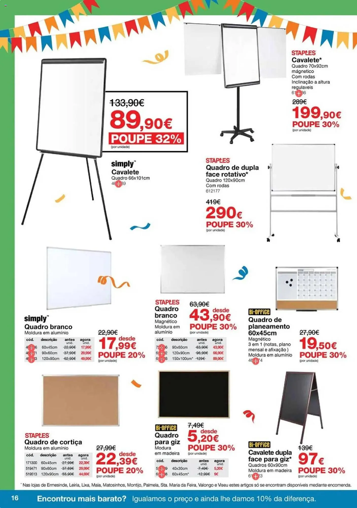Folheto Folheto Staples de 4 de maio até 28 de maio 2026 - Pagina 16