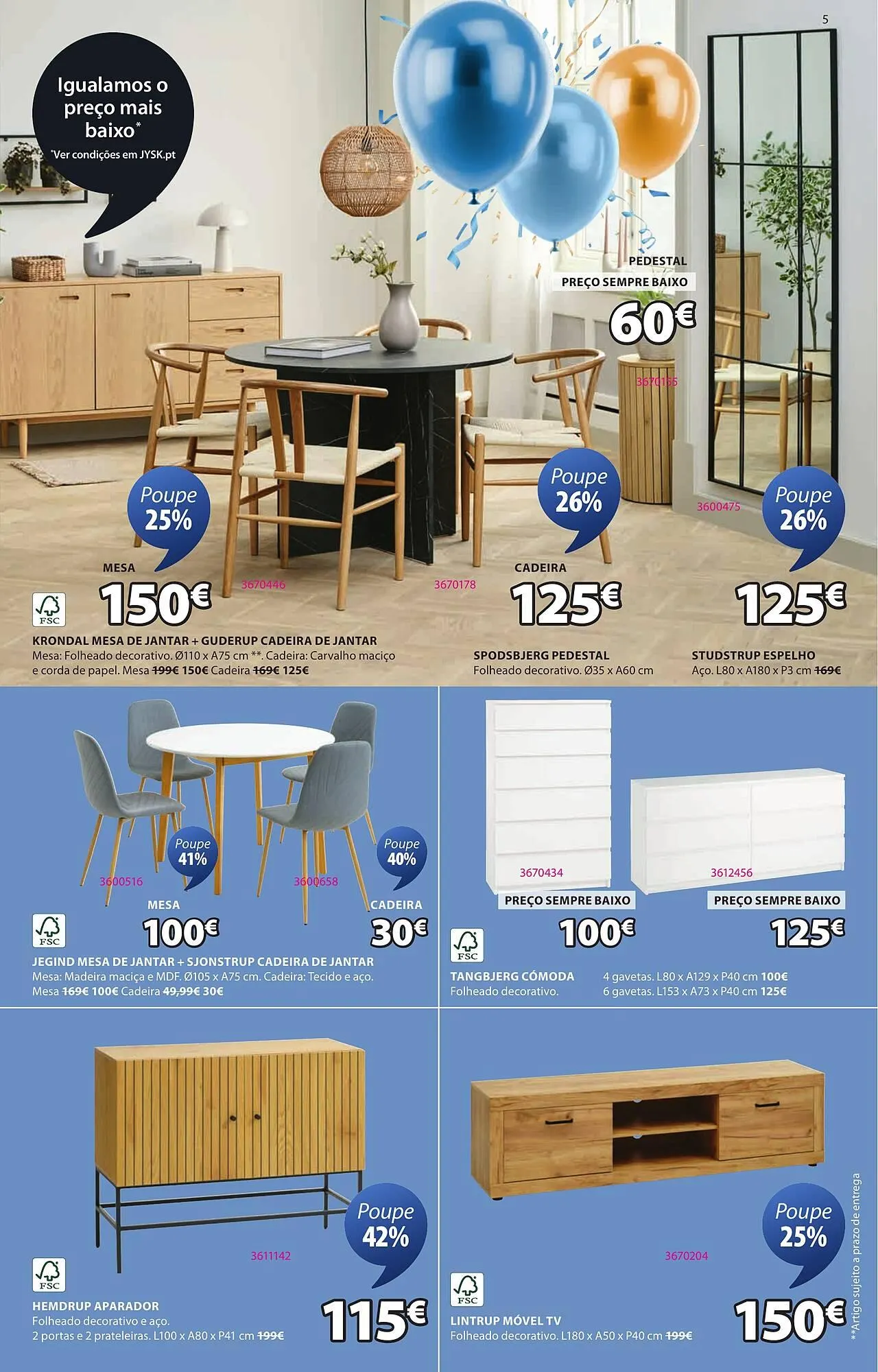 Folheto Folheto JYSK de 20 de março até 30 de abril 2025 - Pagina 5
