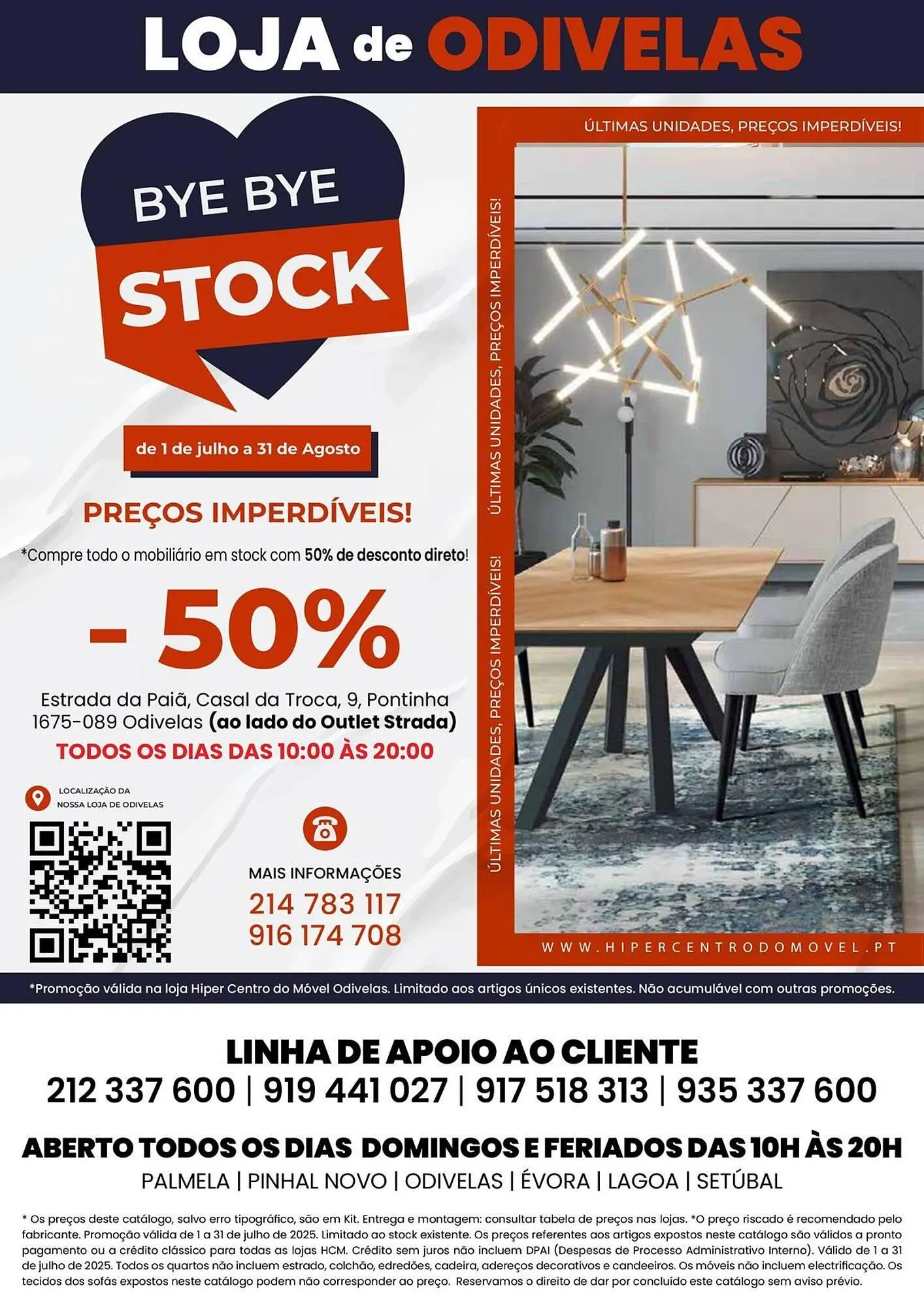 Folheto Folheto Hiper Centro do Móvel de 1 de julho até 31 de julho 2025 - Pagina 75
