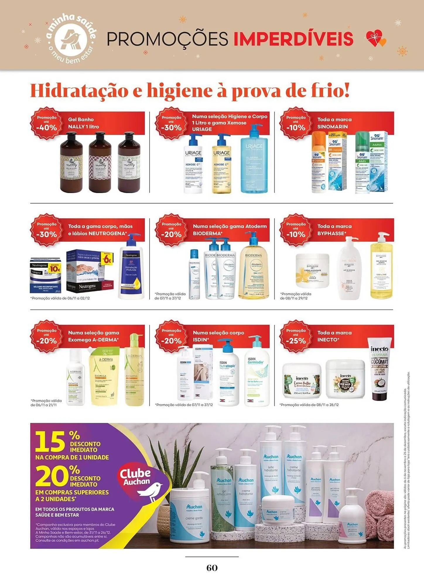 Folheto Folheto Auchan de 6 de novembro até 26 de dezembro 2025 - Pagina 60