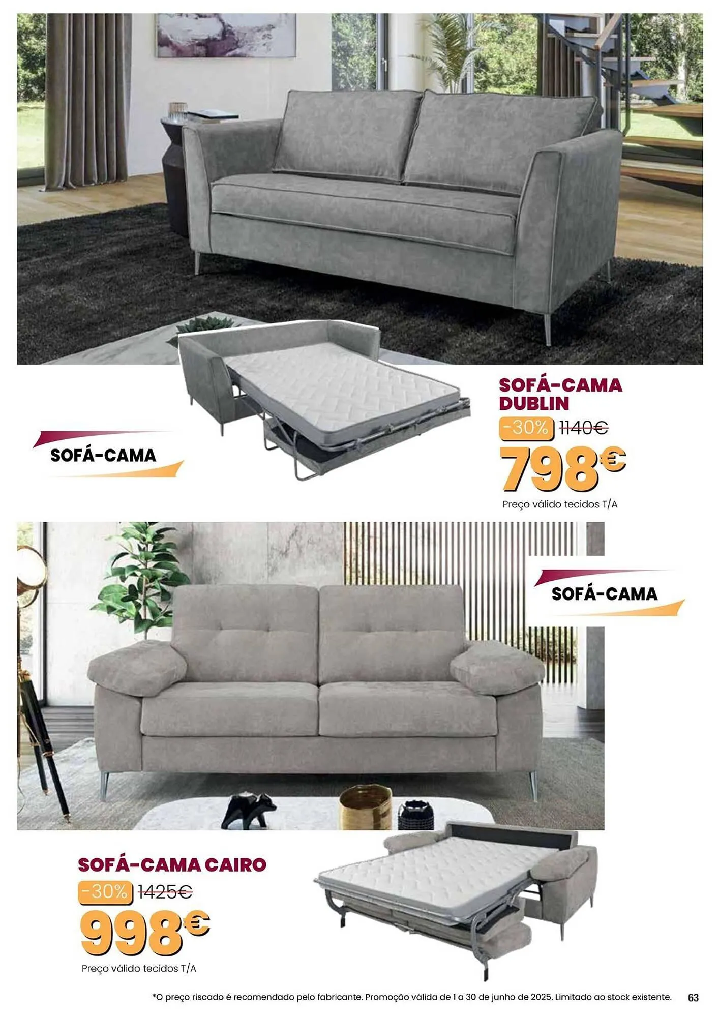 Folheto Folheto Hiper Centro do Móvel de 3 de junho até 30 de junho 2025 - Pagina 63