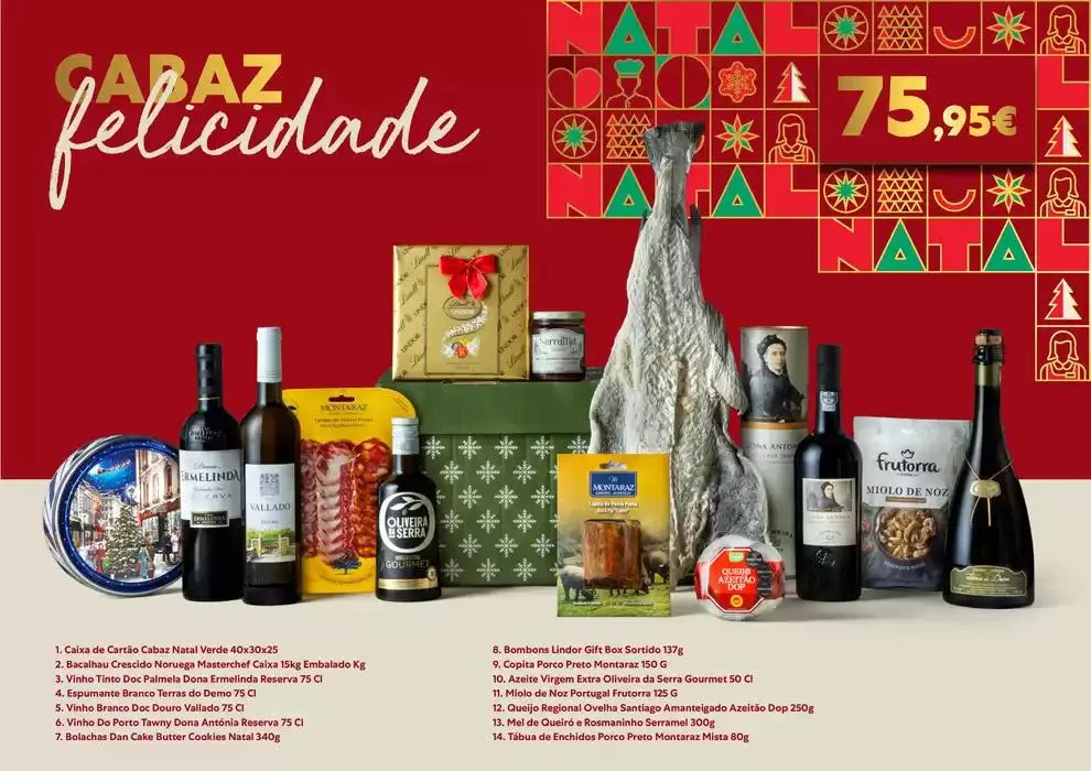 Folheto Recheio Cabazes de Natal de 21 de novembro até 31 de dezembro 2024 - Pagina 10