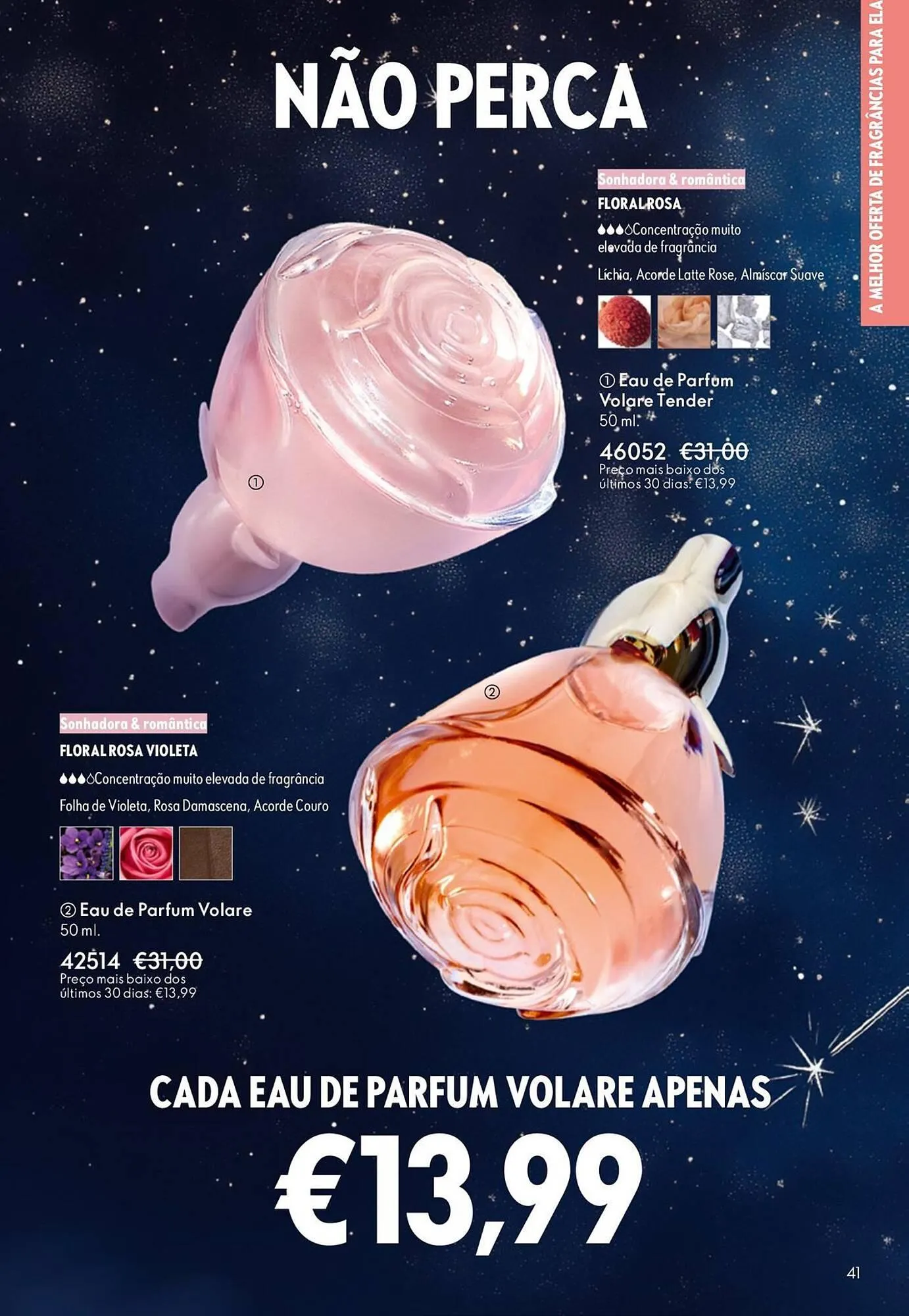 Folheto Catálogo Oriflame de 3 de dezembro até 22 de dezembro 2025 - Pagina 41