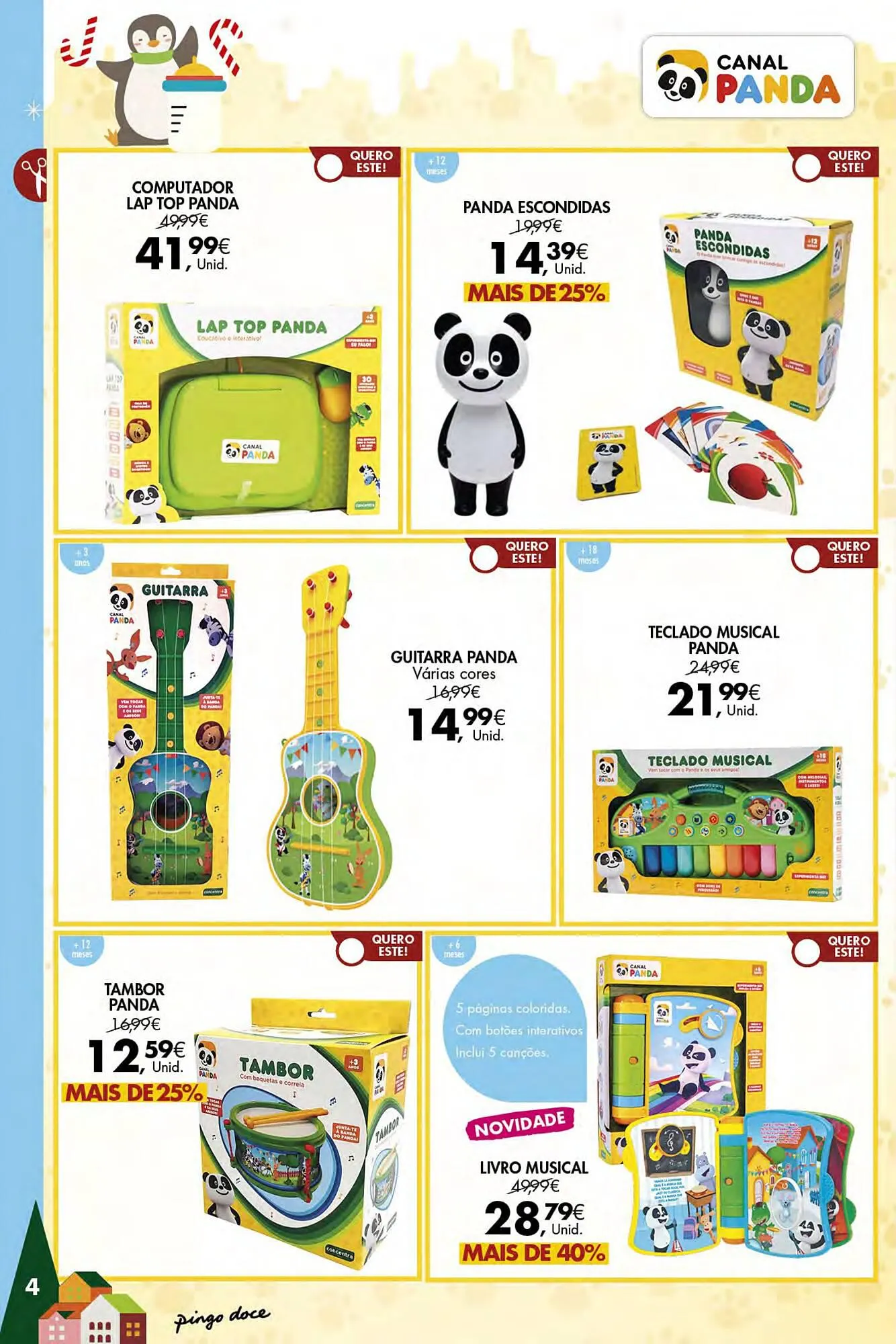 Folheto Folheto Pingo Doce de 16 de novembro até 24 de dezembro 2023 - Pagina 4