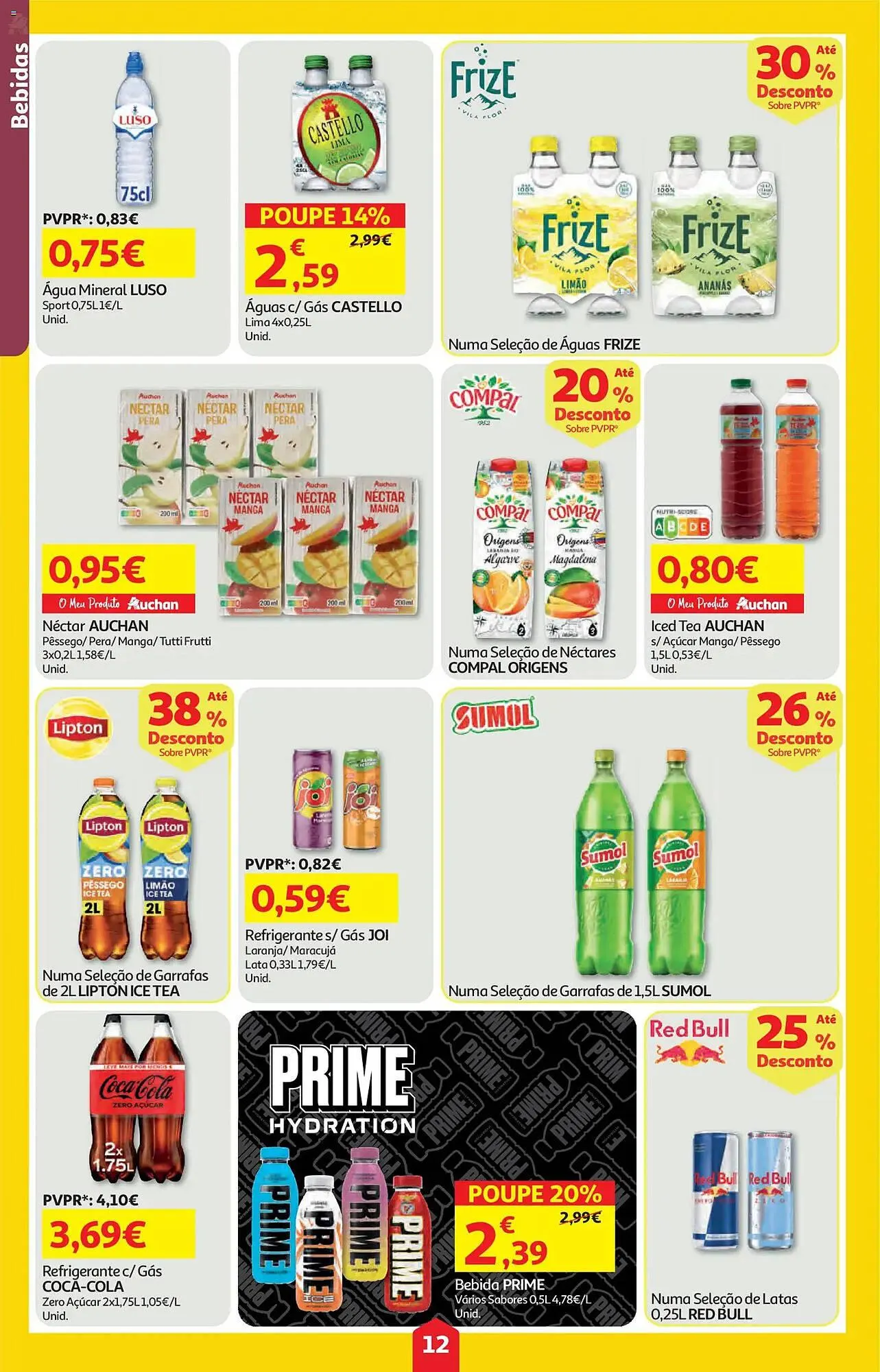 Folheto Folheto Auchan de 5 de março até 11 de março 2026 - Pagina 12