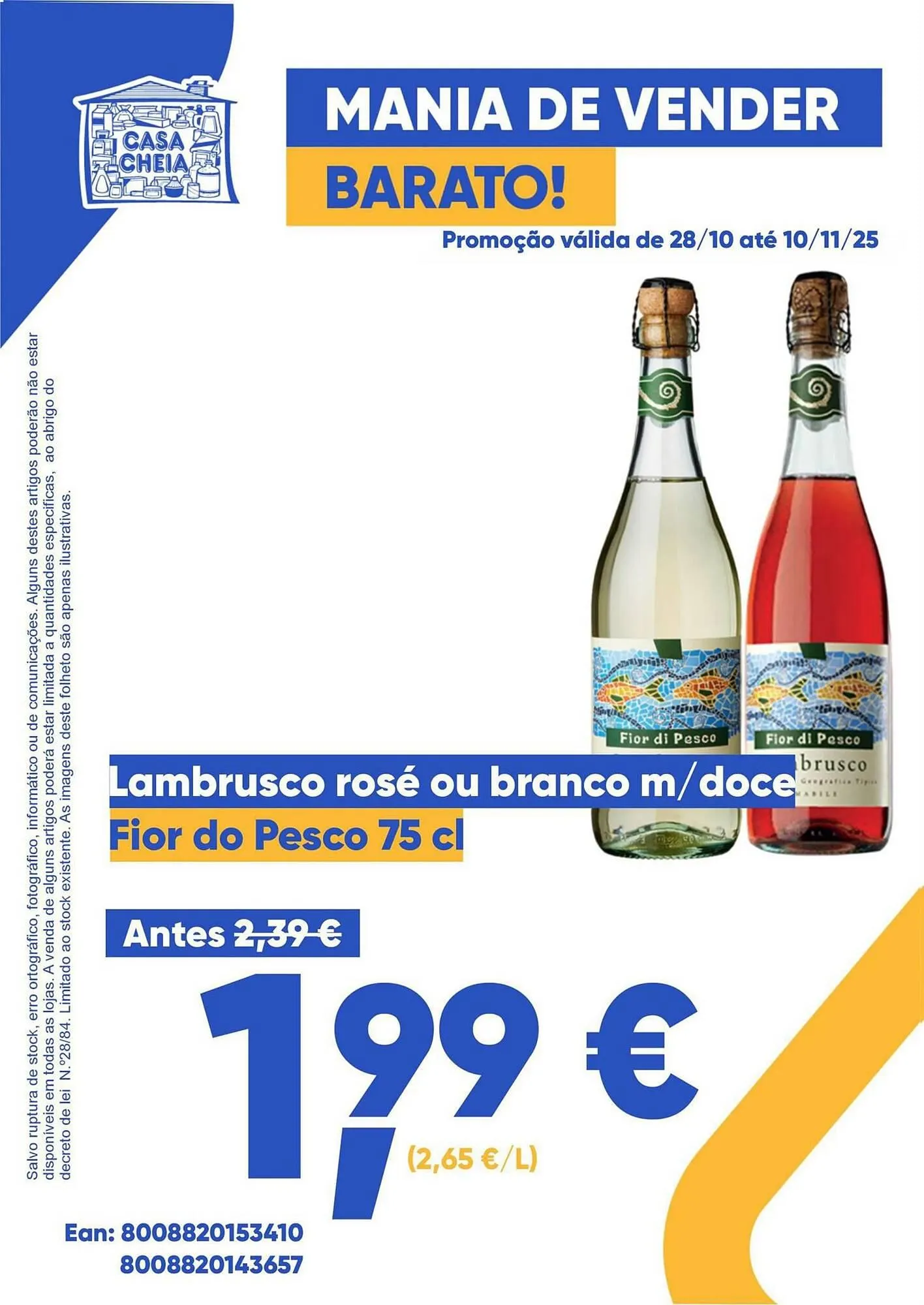 Folheto Folheto Casa Cheia de 29 de outubro até 17 de novembro 2025 - Pagina 2