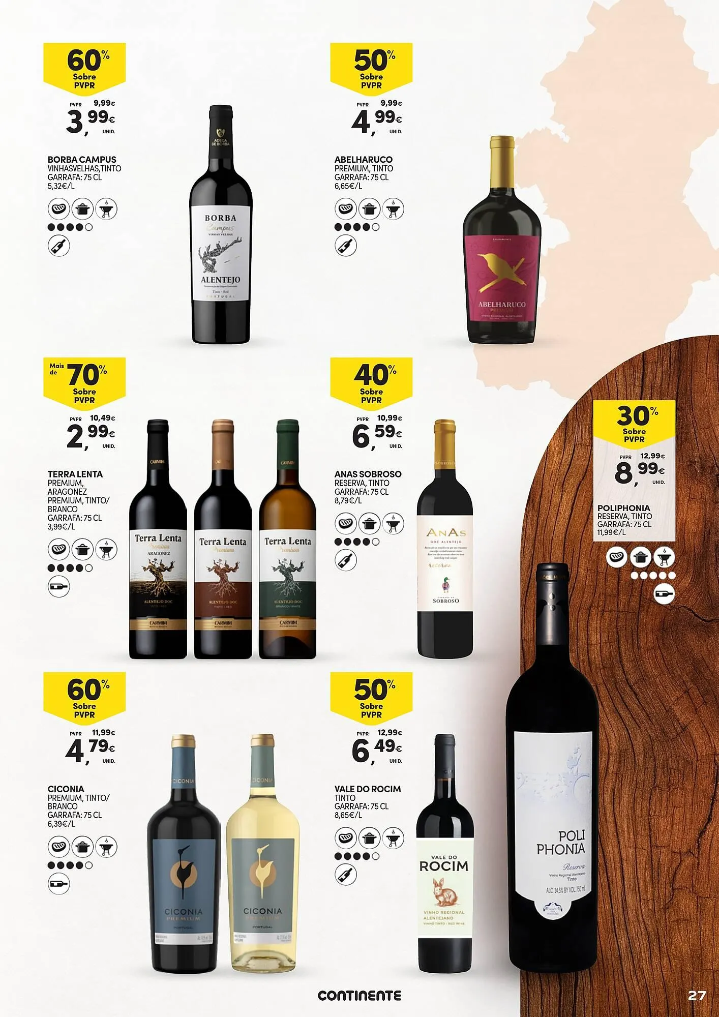 Folheto Folheto Continente de 3 de fevereiro até 22 de fevereiro 2026 - Pagina 27
