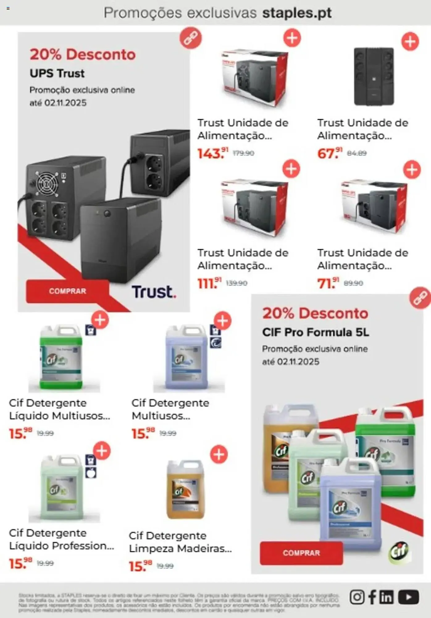 Folheto Folheto Staples de 1 de outubro até 3 de novembro 2025 - Pagina 4