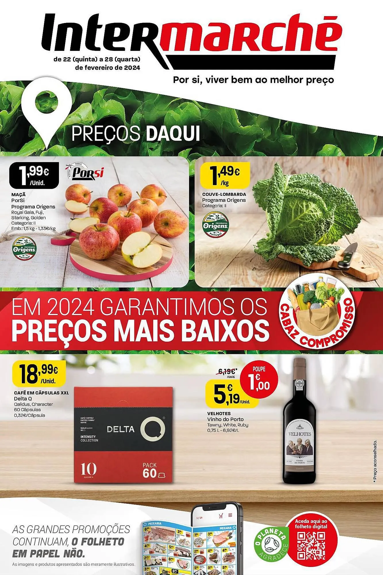 Folheto Folheto Intermarché de 22 de fevereiro até 28 de fevereiro 2024 - Pagina 1