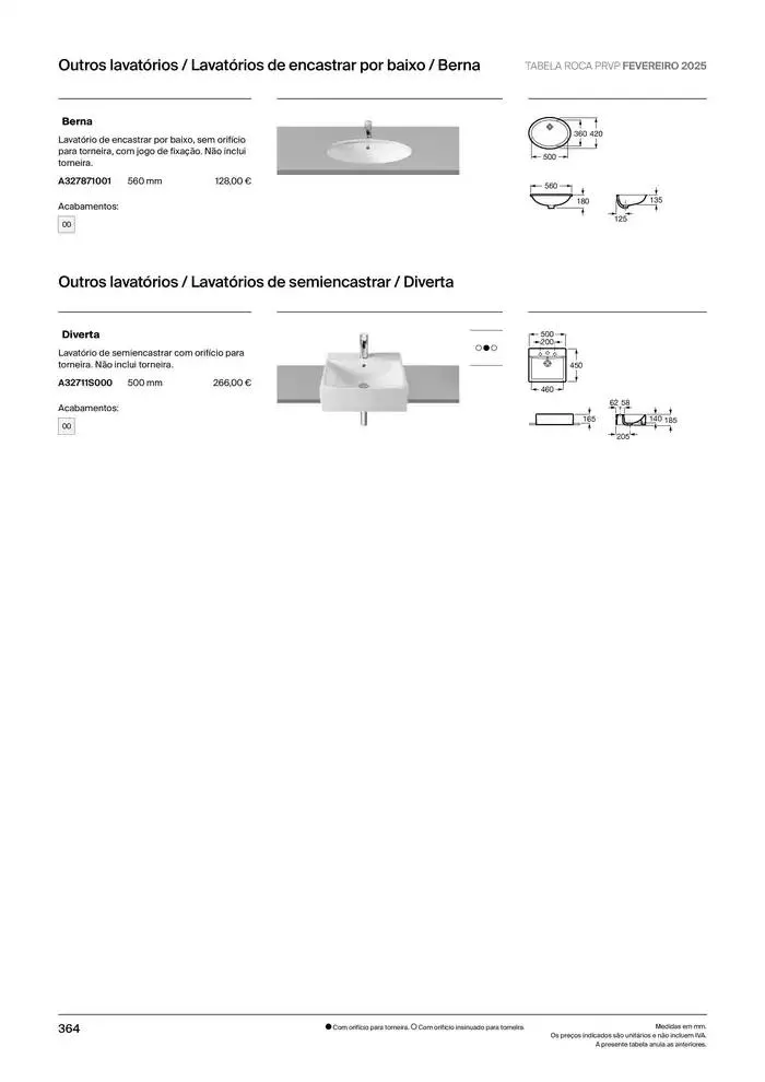 Folheto Soluções de Banho  de 6 de janeiro até 31 de dezembro 2025 - Pagina 366