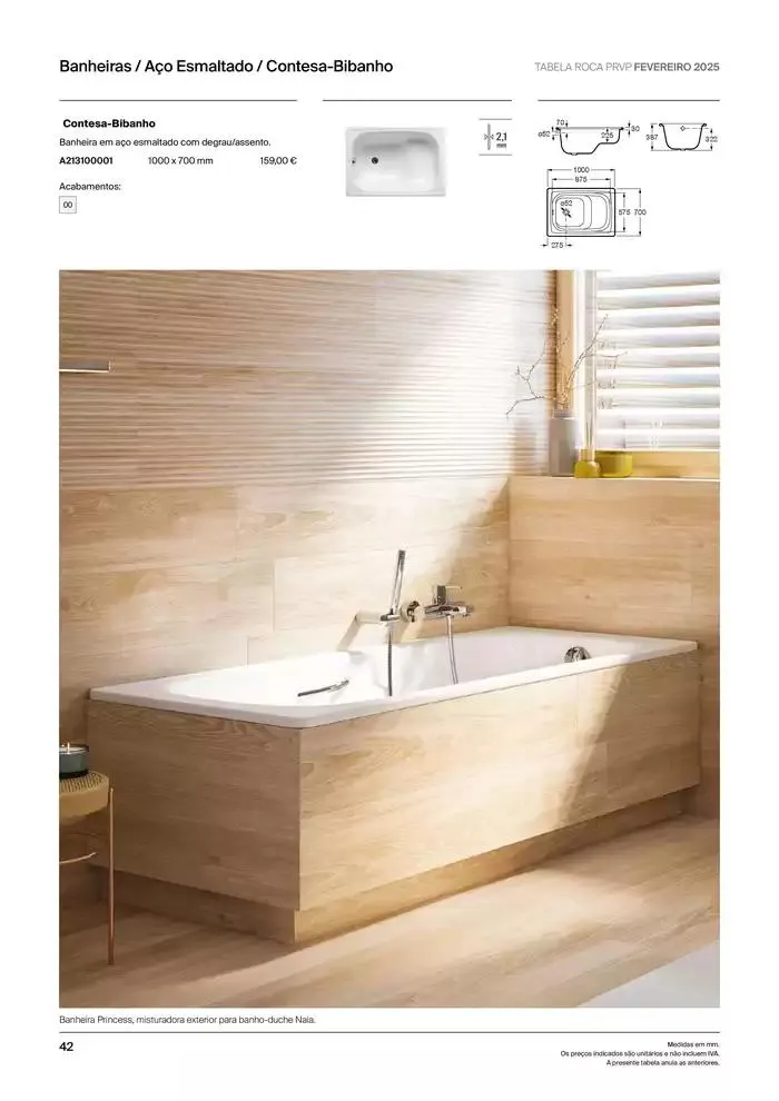 Folheto Soluções de Banho  de 6 de janeiro até 31 de dezembro 2025 - Pagina 44