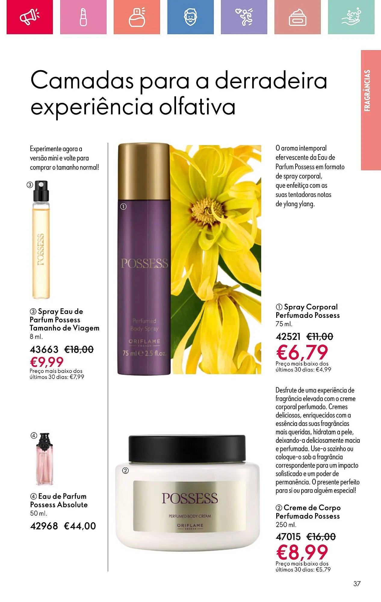Folheto Folheto Oriflame de 13 de abril até 3 de maio 2025 - Pagina 37