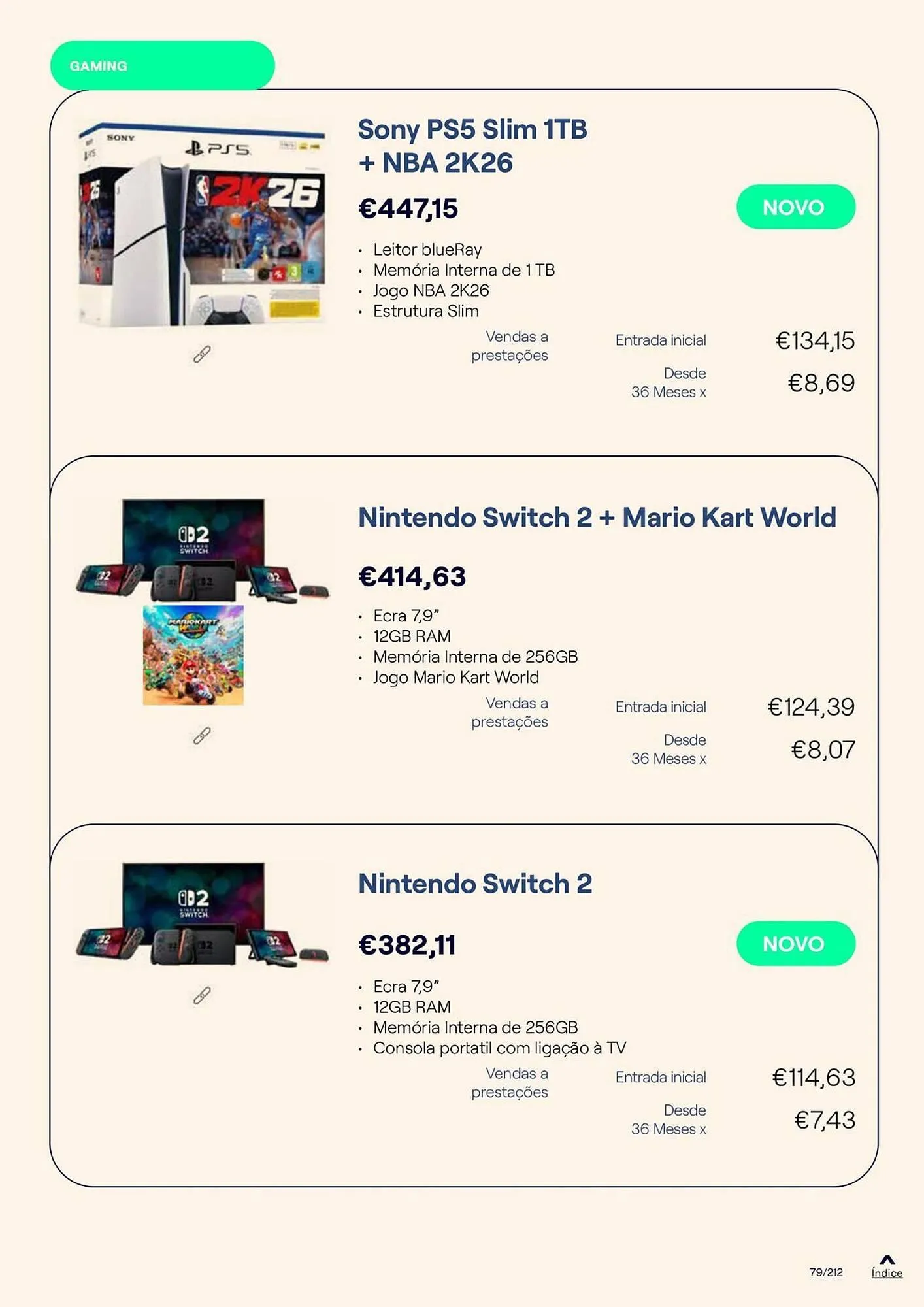 Folheto Catálogo MEO de 20 de outubro até 31 de dezembro 2025 - Pagina 79