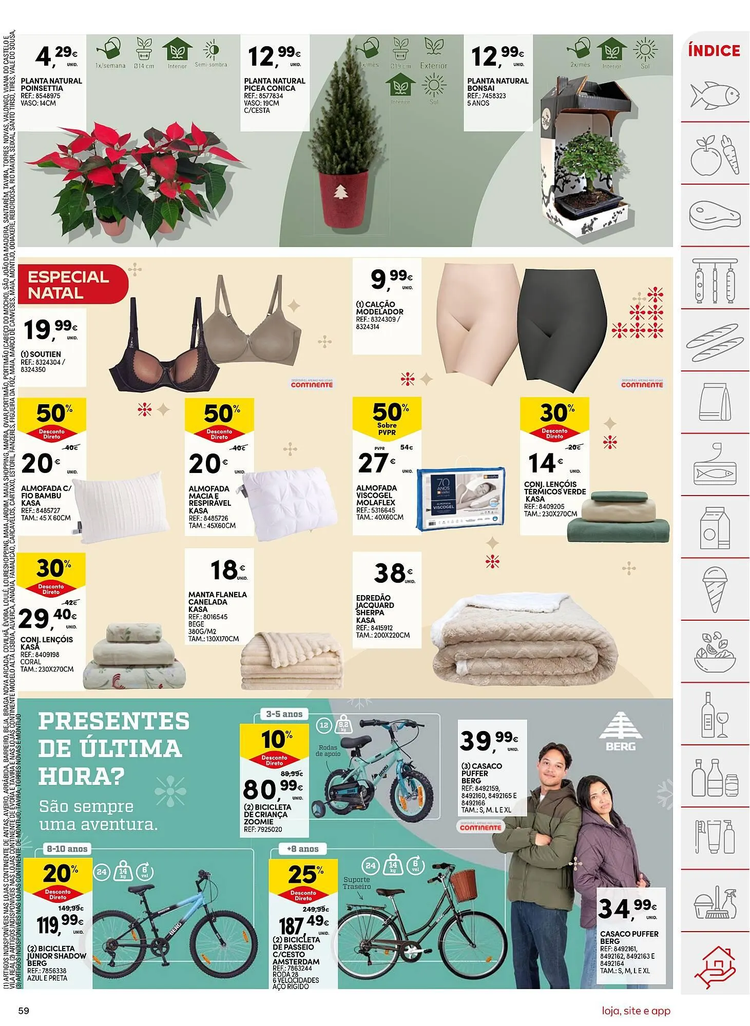 Folheto Folheto Continente de 16 de dezembro até 25 de dezembro 2025 - Pagina 59