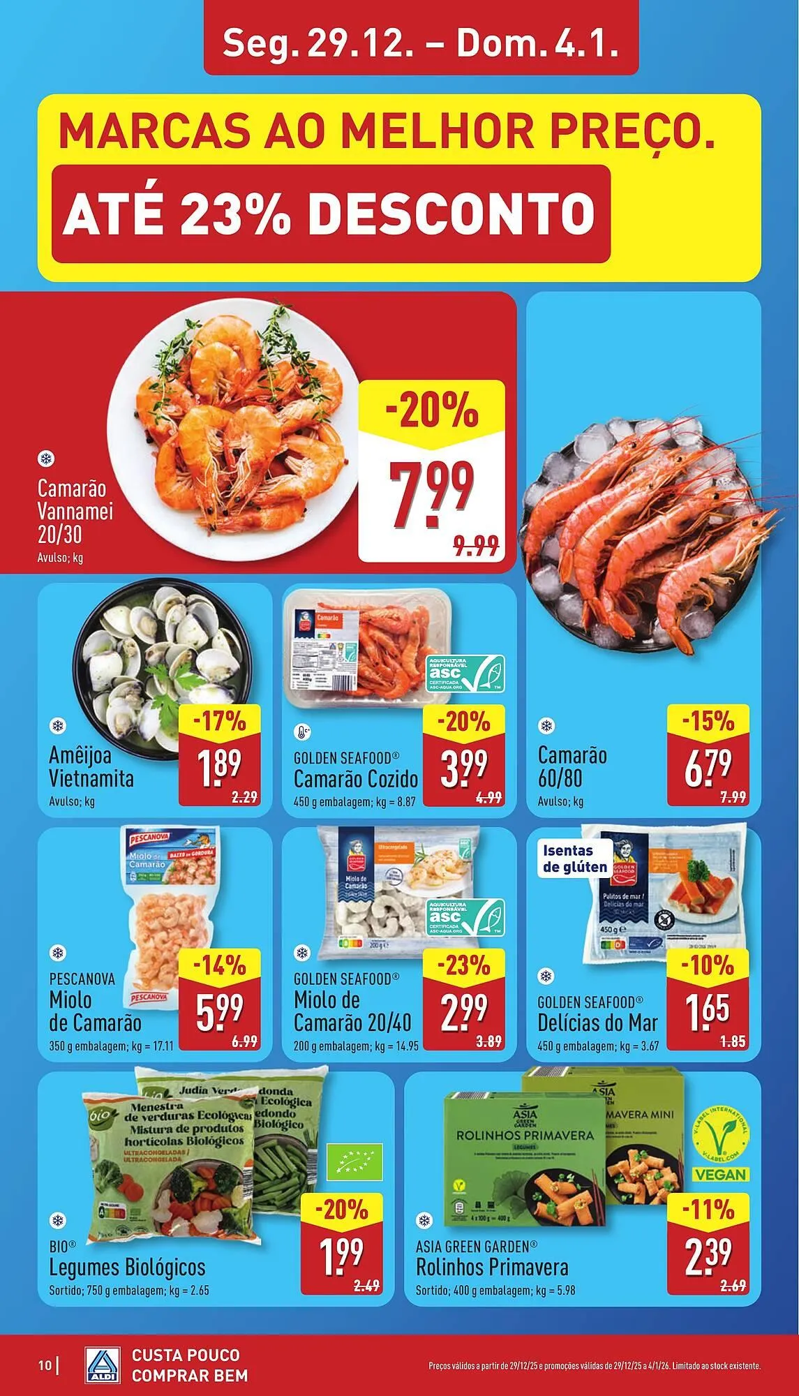 Folheto Folheto ALDI de 29 de dezembro até 4 de janeiro 2026 - Pagina 10