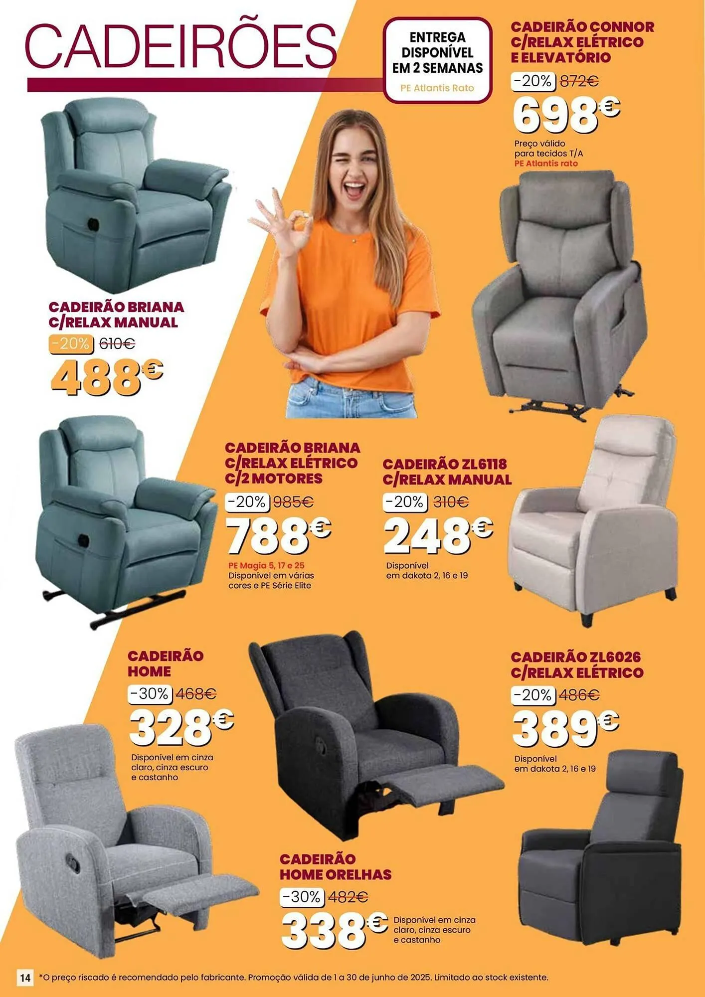 Folheto Folheto Hiper Centro do Móvel de 3 de junho até 30 de junho 2025 - Pagina 14