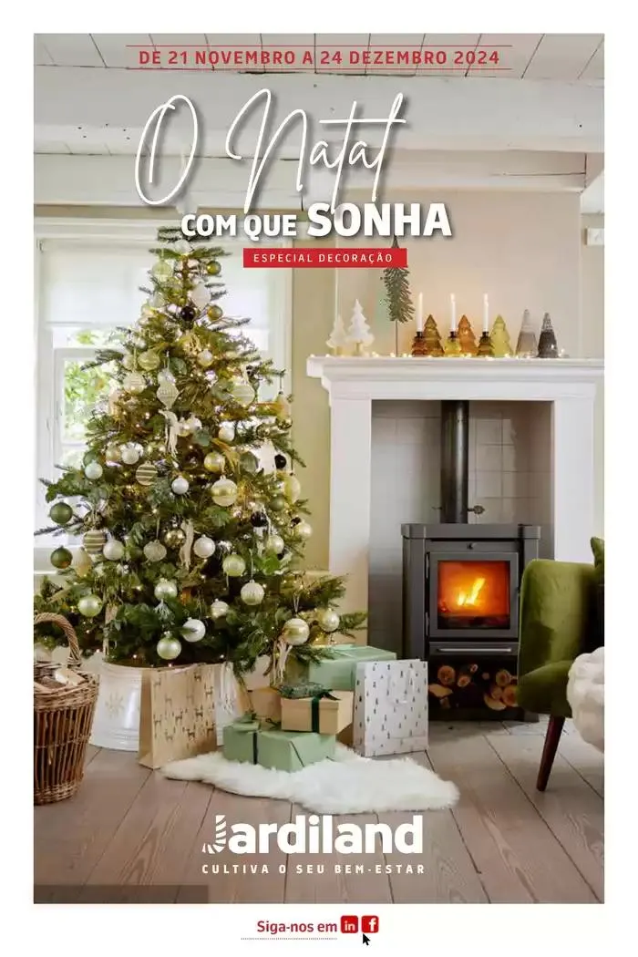 Folheto O Natal com que Sonha de 21 de novembro até 24 de dezembro 2024 - Pagina 1