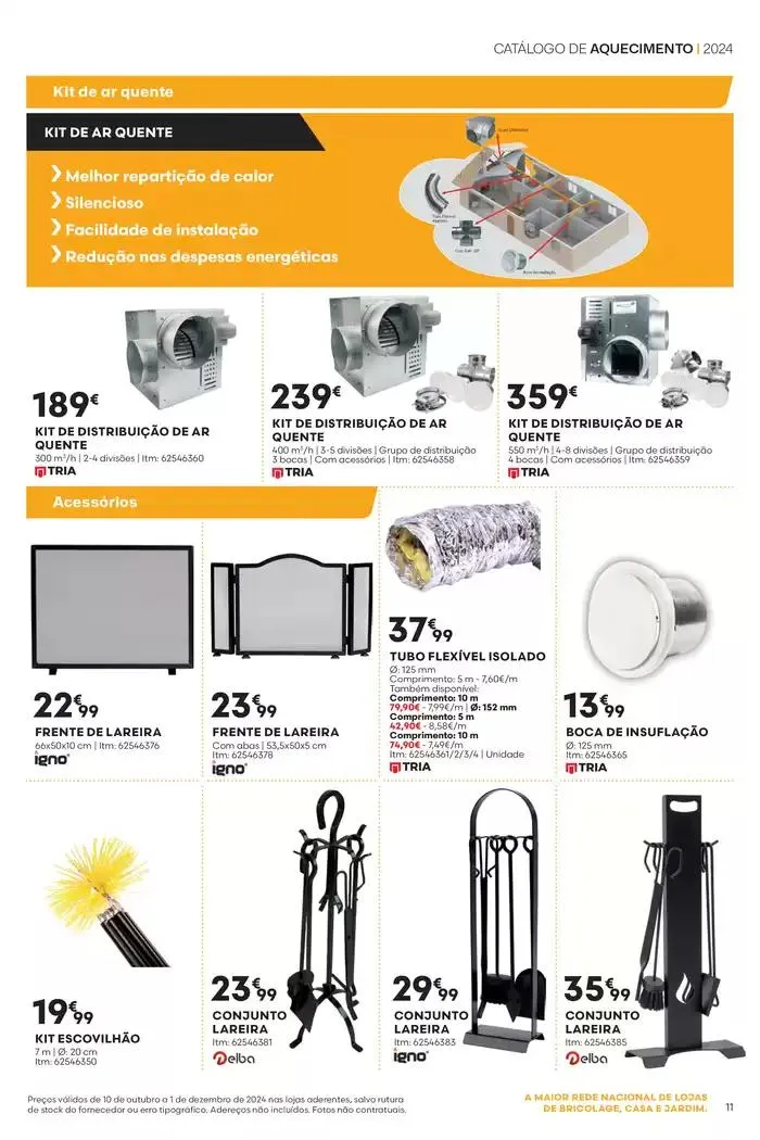 Folheto F#14 Catálogo de Aquecimento 24p Nacional de 10 de outubro até 1 de dezembro 2024 - Pagina 11