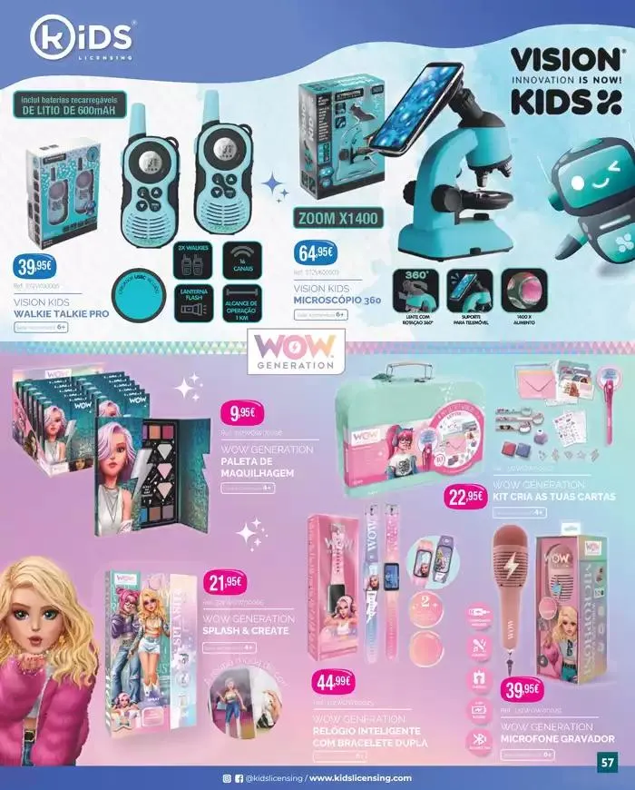 Folheto Catálogo De Brinquedos de 3 de dezembro até 31 de dezembro 2024 - Pagina 57