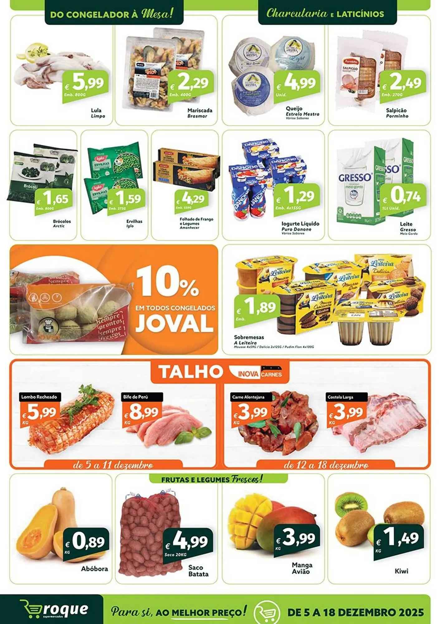 Folheto Folheto Roque Supermercados de 5 de dezembro até 18 de dezembro 2025 - Pagina 2