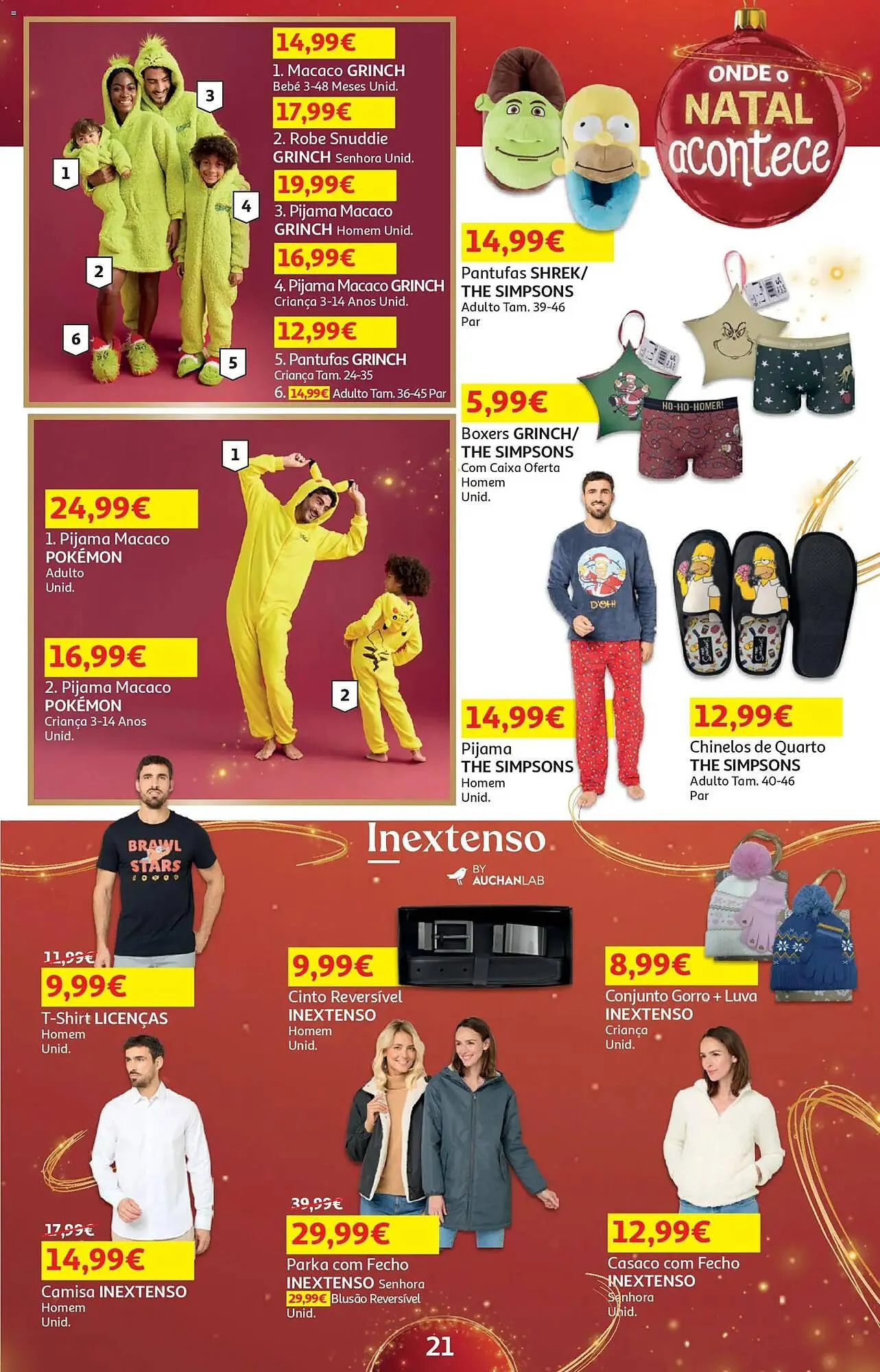 Folheto Folheto Auchan de 5 de dezembro até 25 de dezembro 2025 - Pagina 21