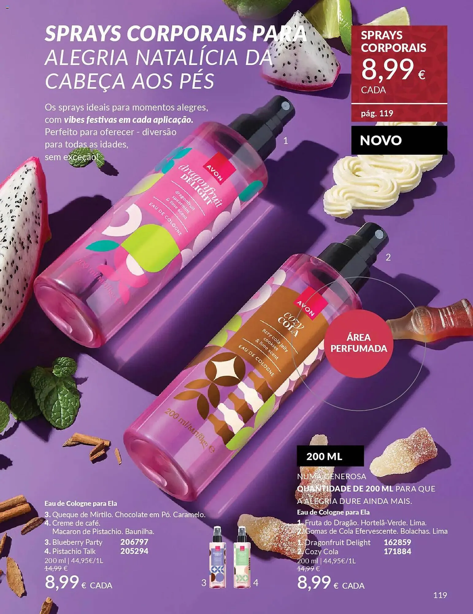 Folheto Catálogo Avon de 1 de dezembro até 1 de janeiro 2026 - Pagina 121