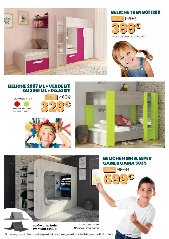 Folheto Catalogo Janeiro de 6 de janeiro até 31 de janeiro 2025 - Pagina 58