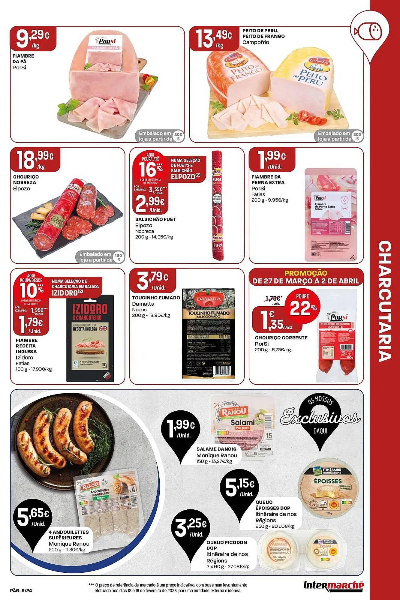 Folheto Folheto Intermarché de 27 de março até 2 de abril 2025 - Pagina 9